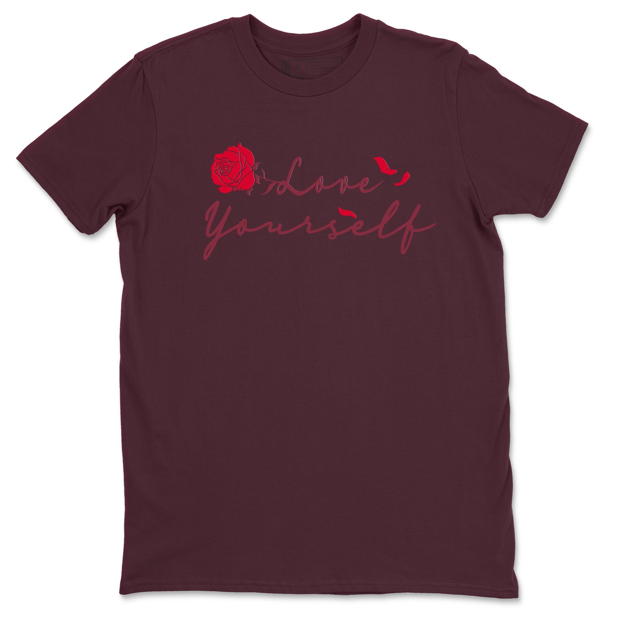AF1 Layers Of Love shirt to match jordans Love Yourself sneaker tees Air Force1 Layers Of Love Drip Gear Zone unisex cotton Maroon 2 crew neck shirt