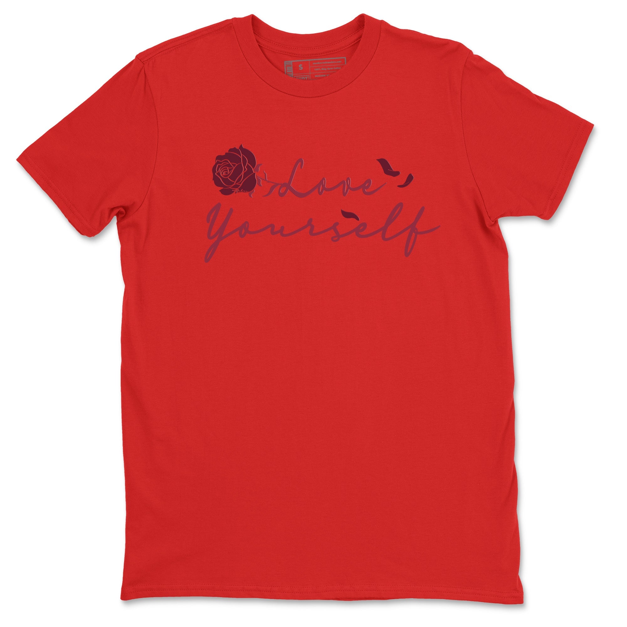 AF1 Layers Of Love shirt to match jordans Love Yourself sneaker tees Air Force1 Layers Of Love Drip Gear Zone unisex cotton Red 2 crew neck shirt