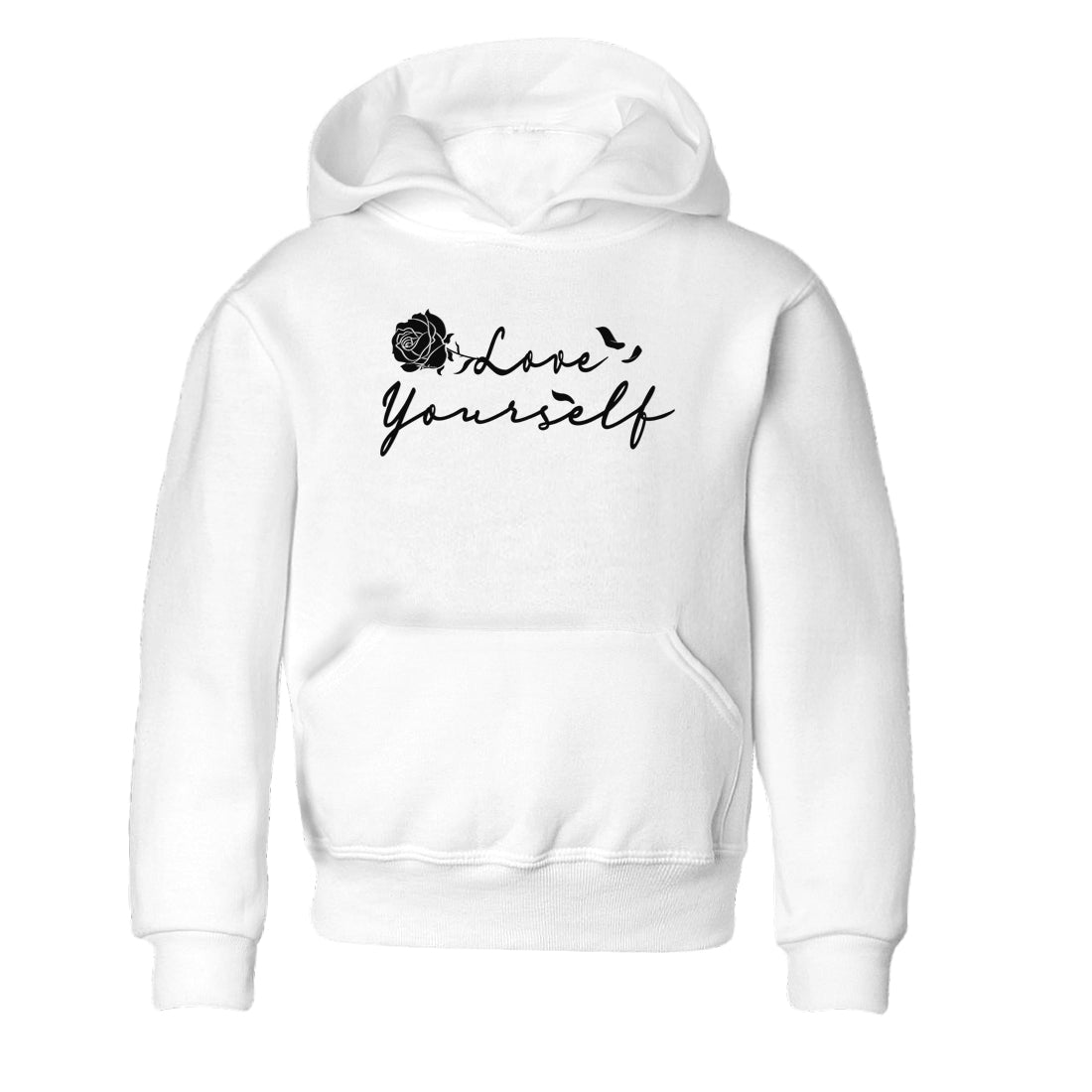 1s Black White shirt to match jordans Love Yourself sneaker tees Air Jordan 1 Black White Drip Gear Zone baby toddler White 2 cotton Shirt