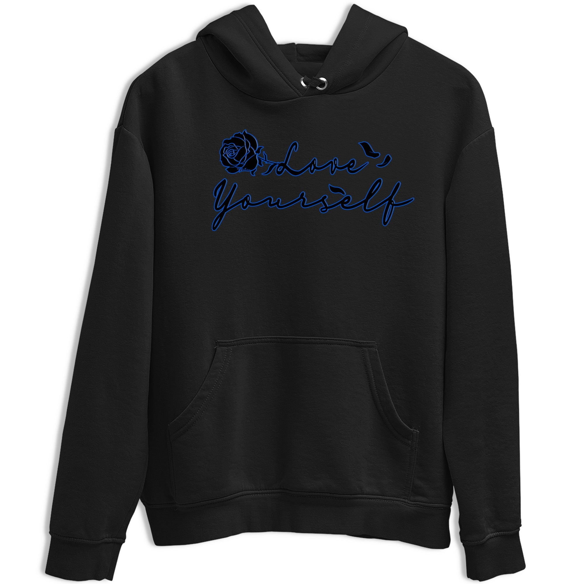 Air Jordan 1 Royal Reimagined shirt to match jordans Love Yourself sneaker tees Air Jordan 1 High OG Royal Reimagined Drip Gear Zone Sneaker Matching Shirt Unisex Black 2 T-Shirt