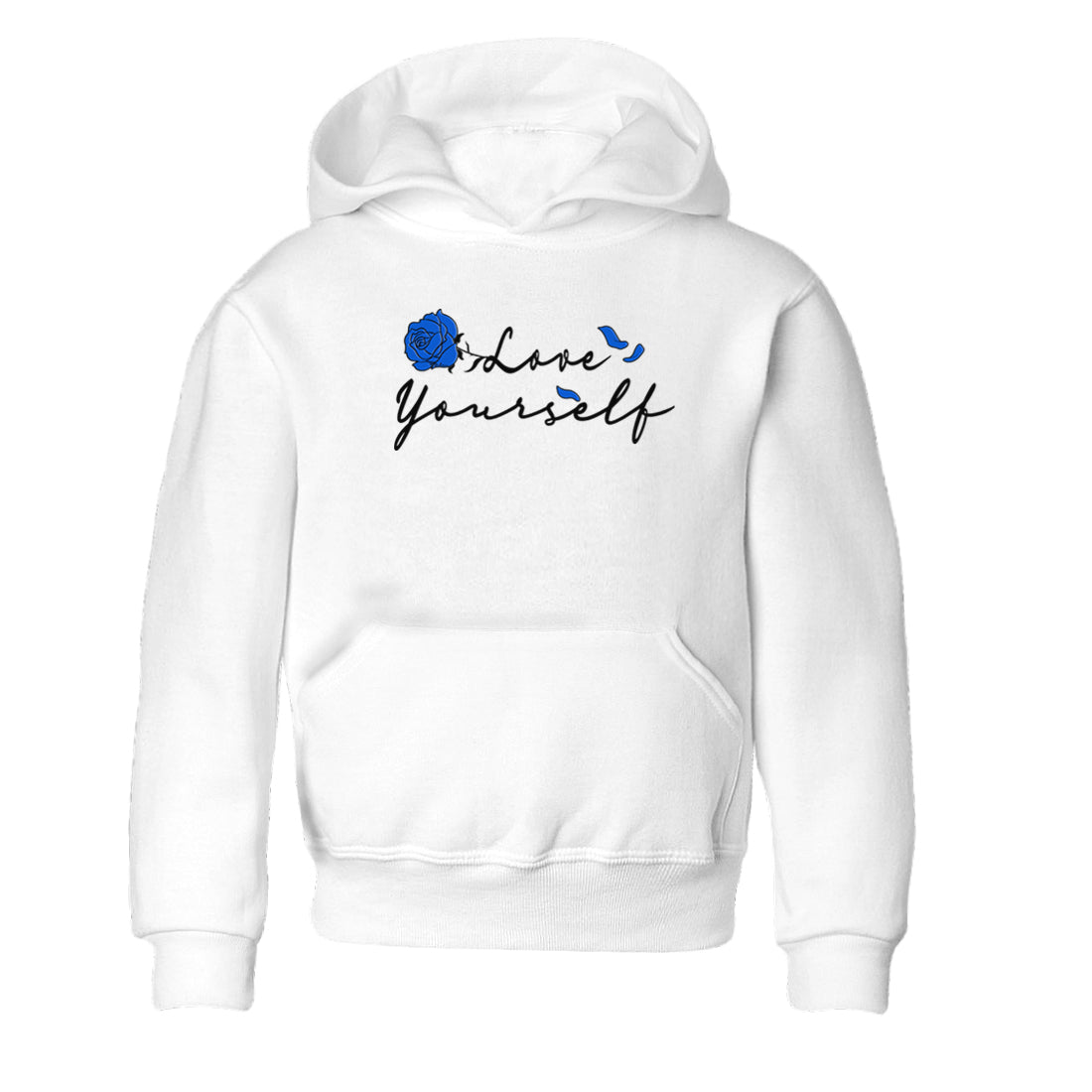 Air Jordan 1 Royal Reimagined shirt to match jordans Love Yourself sneaker tees Air Jordan 1 High OG Royal Reimagined Drip Gear Zone Sneaker Matching Shirt Baby Toddler White 2 T-Shirt