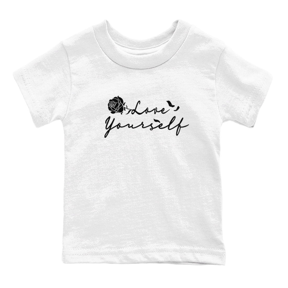 14s Panda shirt to match jordans Love Yourself sneaker tees Air Jordan 14 Panda Drip Gear Zone baby toddler White 2 cotton Shirt