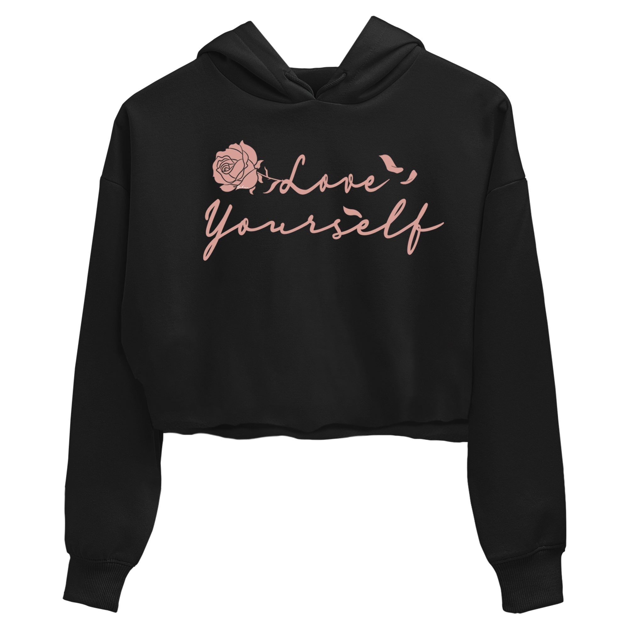 Dunk Low WMNS Rose Whisper shirt to match jordans Love Yourself Streetwear Sneaker Shirt Dunk Low WMNS Rose Whisper Drip Gear Zone Sneaker Matching Clothing Black 2 Crop T-Shirt