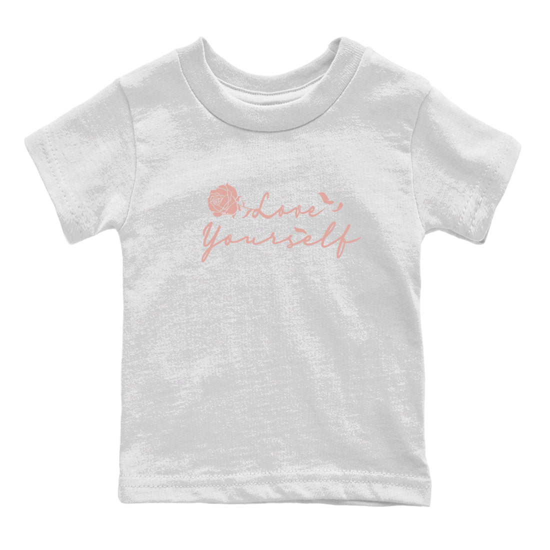 Dunk Low WMNS Rose Whisper shirt to match jordans Love Yourself Streetwear Sneaker Shirt Dunk Low WMNS Rose Whisper Drip Gear Zone Sneaker Matching Clothing Baby Toddler White 2 T-Shirt