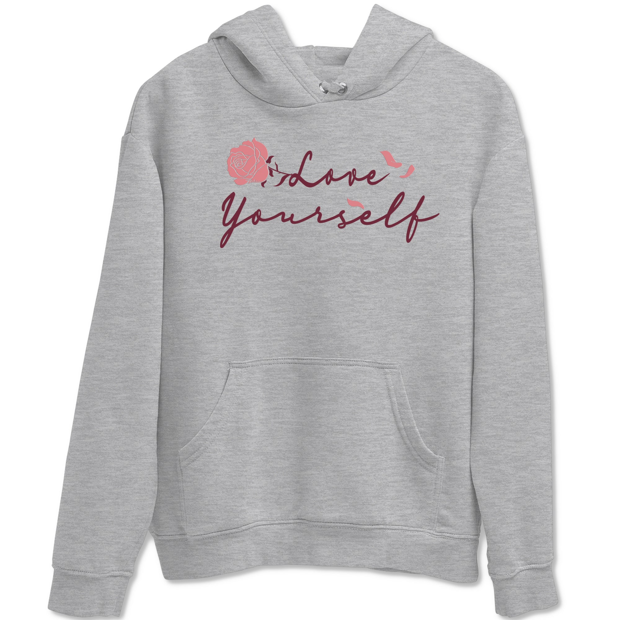 Dunk Valentine's Day shirt to match jordans Love Yourself sneaker tees Special Valentine Shirt Dunk Valentine's Day Drip Gear Zone unisex cotton Heather Grey 2 crew neck shirt