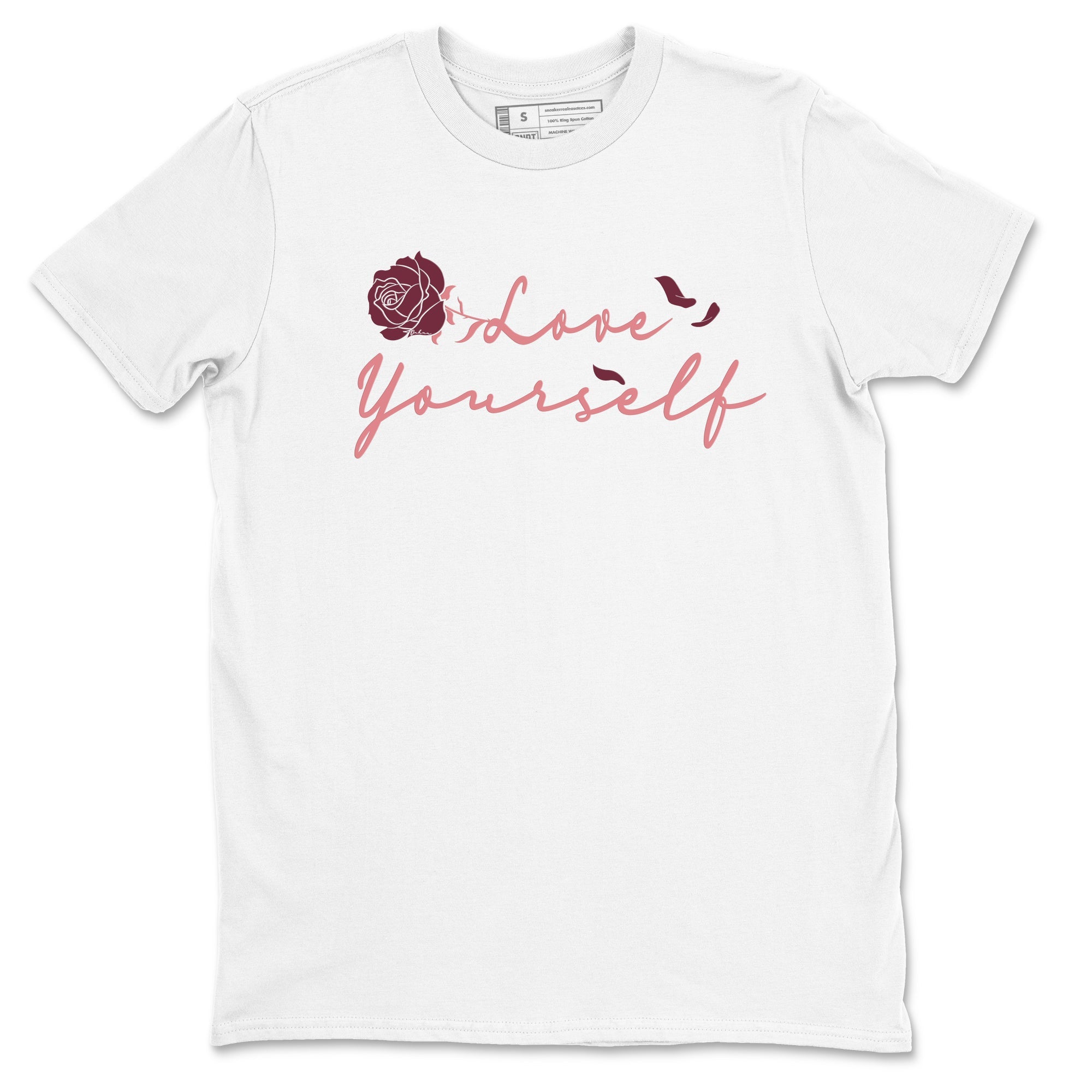Dunk Valentine's Day shirt to match jordans Love Yourself sneaker tees Special Valentine Shirt Dunk Valentine's Day Drip Gear Zone unisex cotton White 2 crew neck shirt