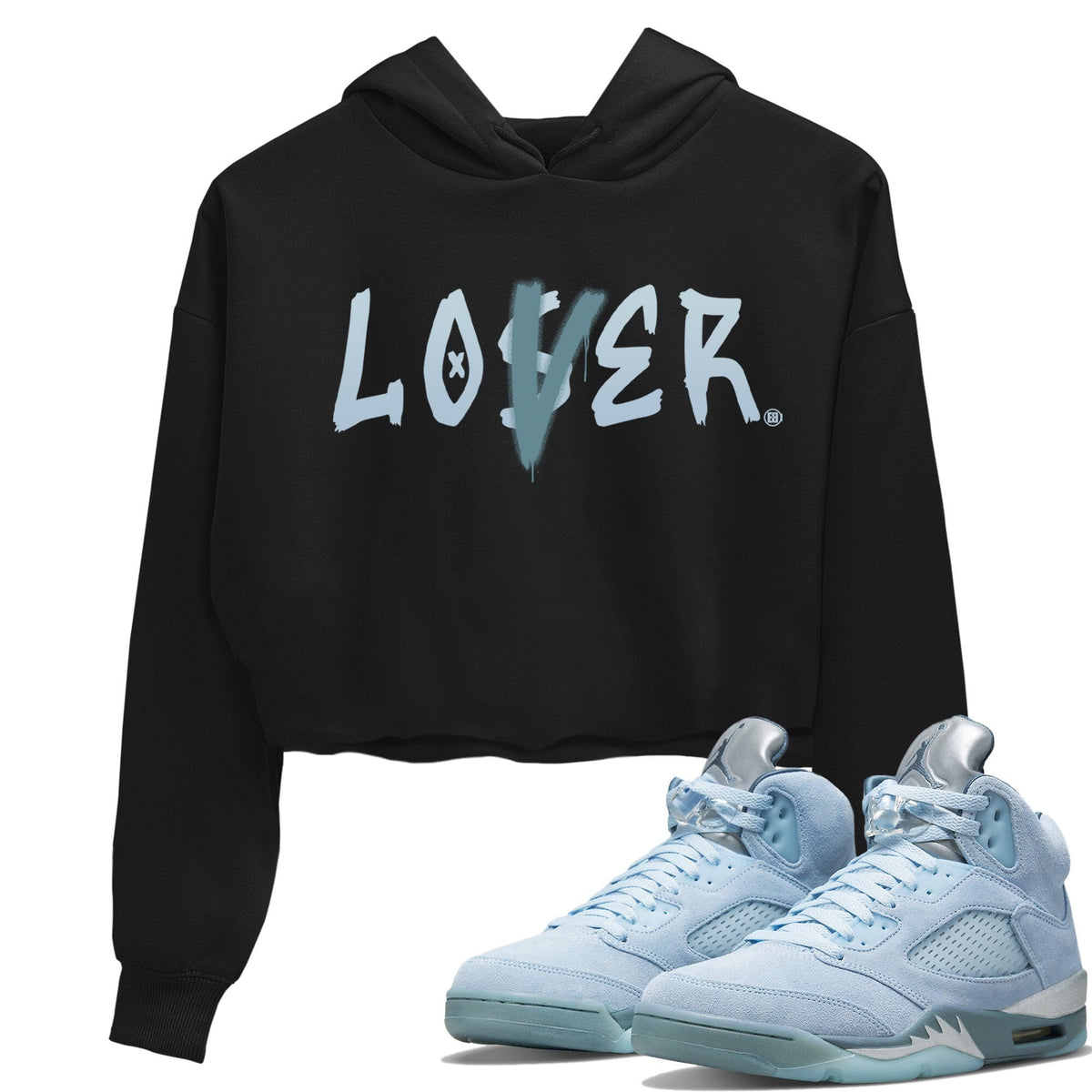 Jordan 5 Blue Bird Sneaker Matching T-Shirt Lover Lover Sneaker Tees Jordan 5 Blue Bird Sneaker Release Tees Women's Shirts