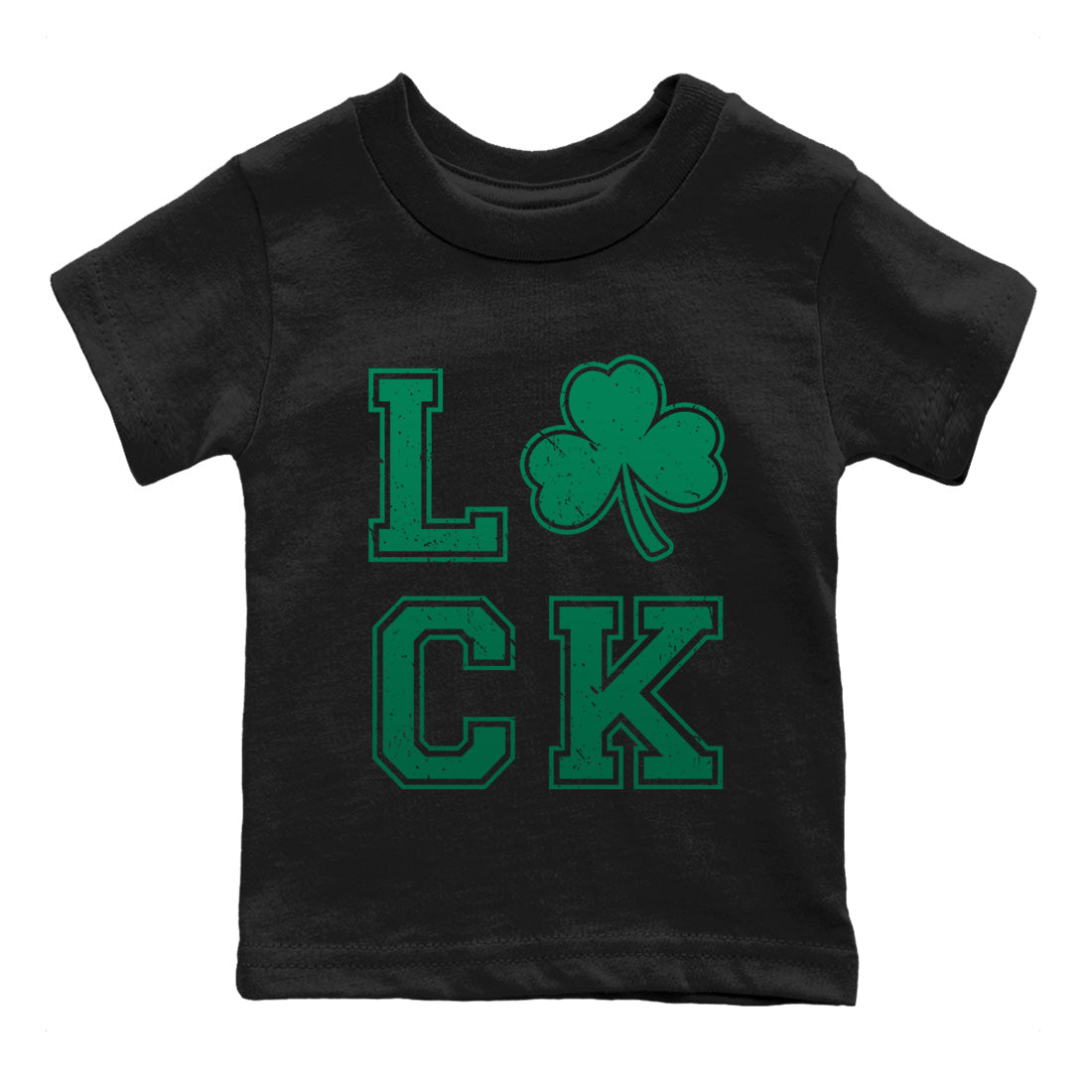 Jordan 13 Lucky Green Sneaker Matching T-Shirt LUCK Sneaker Tees Jordan 13 Lucky Green Sneaker Release Tees Kids Shirts