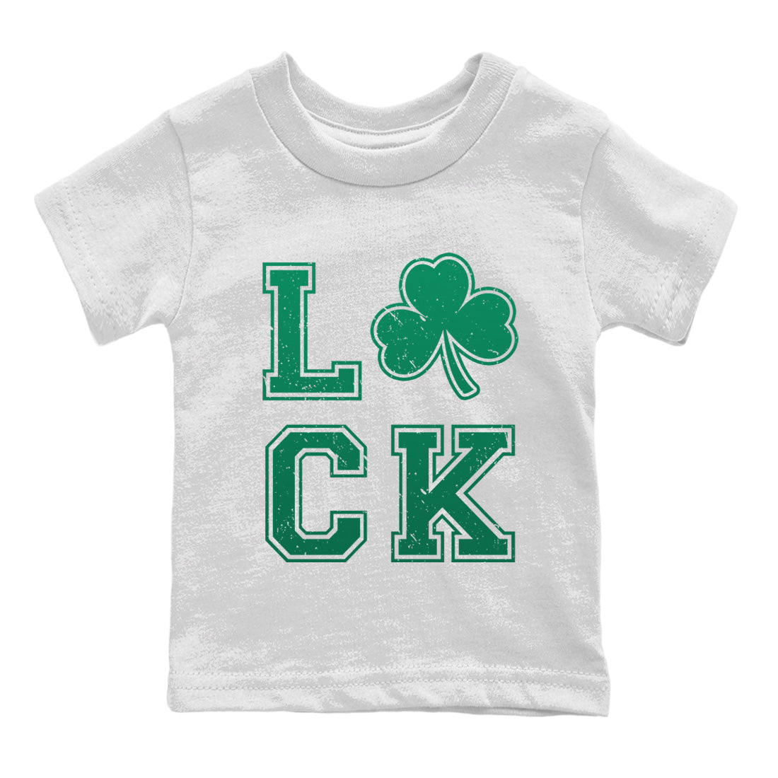 Jordan 13 Lucky Green Sneaker Matching T-Shirt LUCK Sneaker Tees Jordan 13 Lucky Green Sneaker Release Tees Kids Shirts