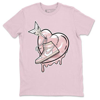 Air Jordan 1 Washed Pink Sneaker Match Tees Mad In Love Streetwear Sneaker Shirt Air Jordan 1 WMNS Washed Pink Tees Unisex Shirts Pink 2