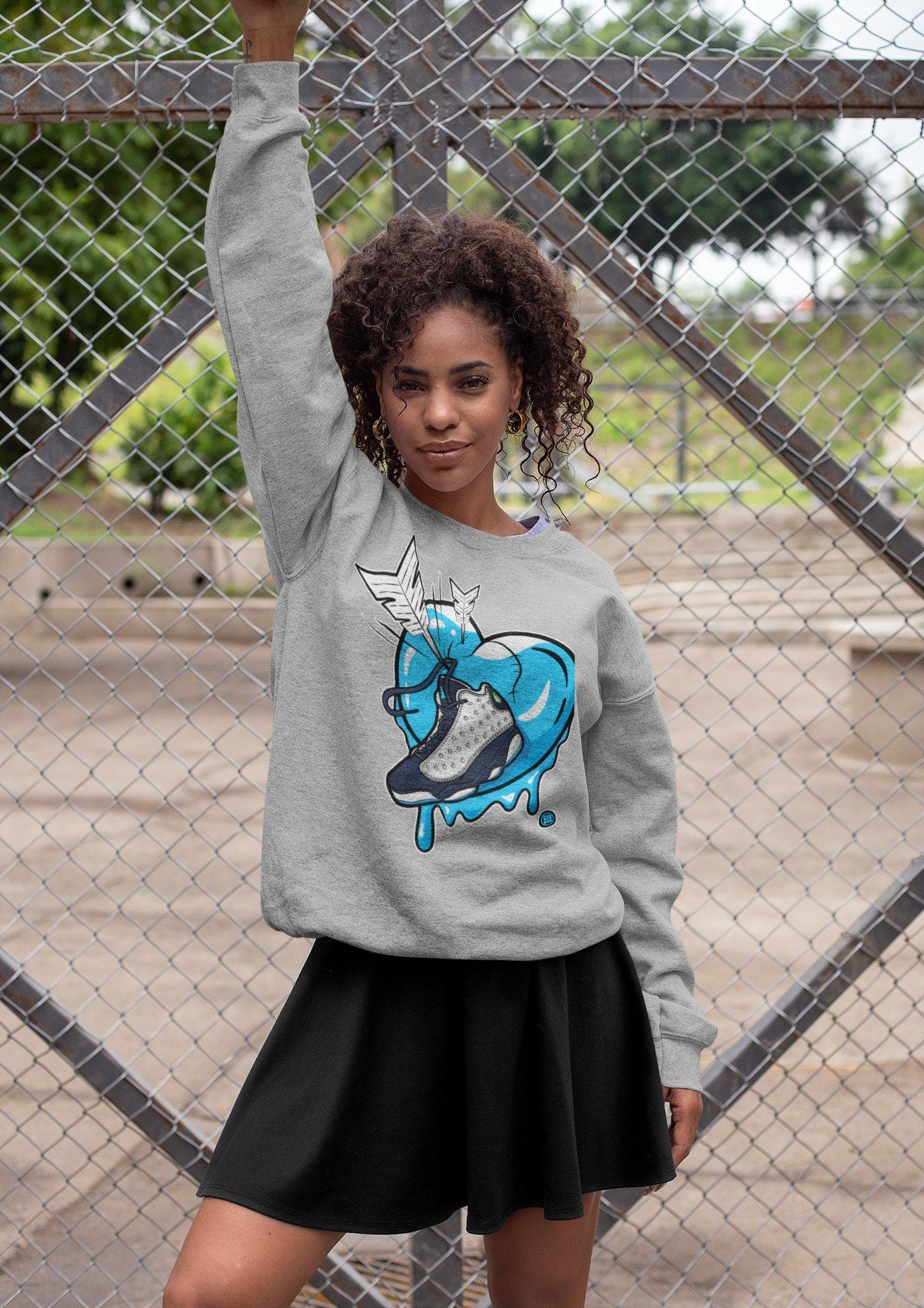 Jordan 13 Obsidian Shirt To Match Jordans Mad In Love Sneaker Tees Jordan 13 Obsidian Drip Gear Zone Sneaker Matching Clothing Unisex Shirts