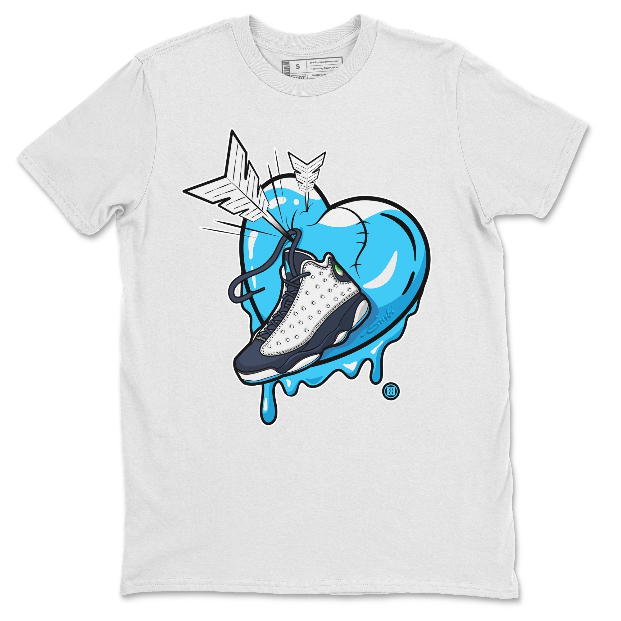 Jordan 13 Obsidian Shirt To Match Jordans Mad In Love Sneaker Tees Jordan 13 Obsidian Drip Gear Zone Sneaker Matching Clothing Unisex Shirts