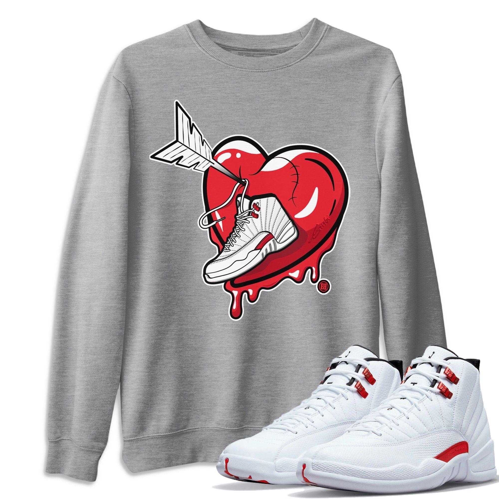 Jordan 12 Twist Shirt To Match Jordans Mad In Love Sneaker Tees Jordan 12 Twist Drip Gear Zone Sneaker Matching Clothing Unisex Shirts