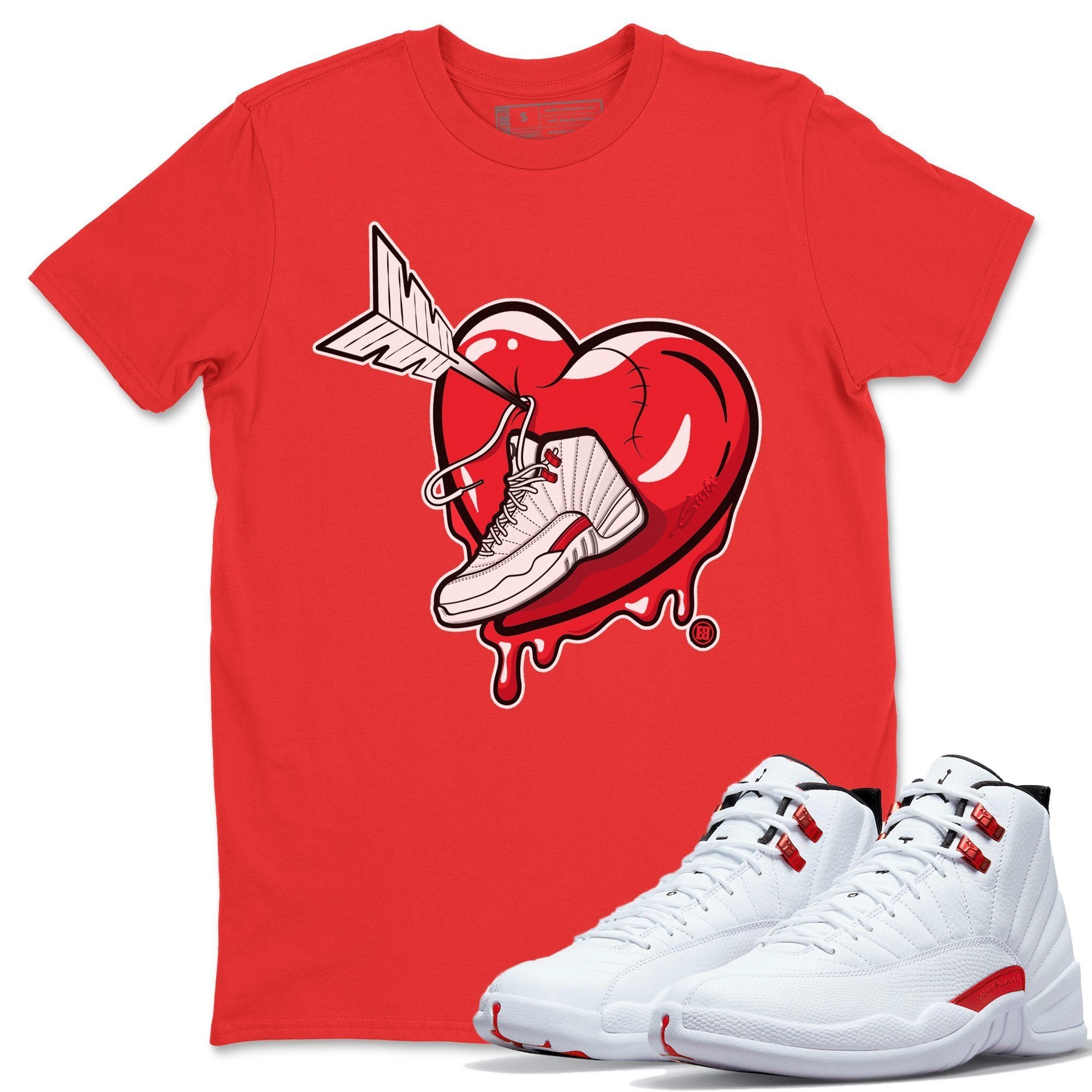 Jordan 12 Twist Shirt To Match Jordans Mad In Love Sneaker Tees Jordan 12 Twist Drip Gear Zone Sneaker Matching Clothing Unisex Shirts