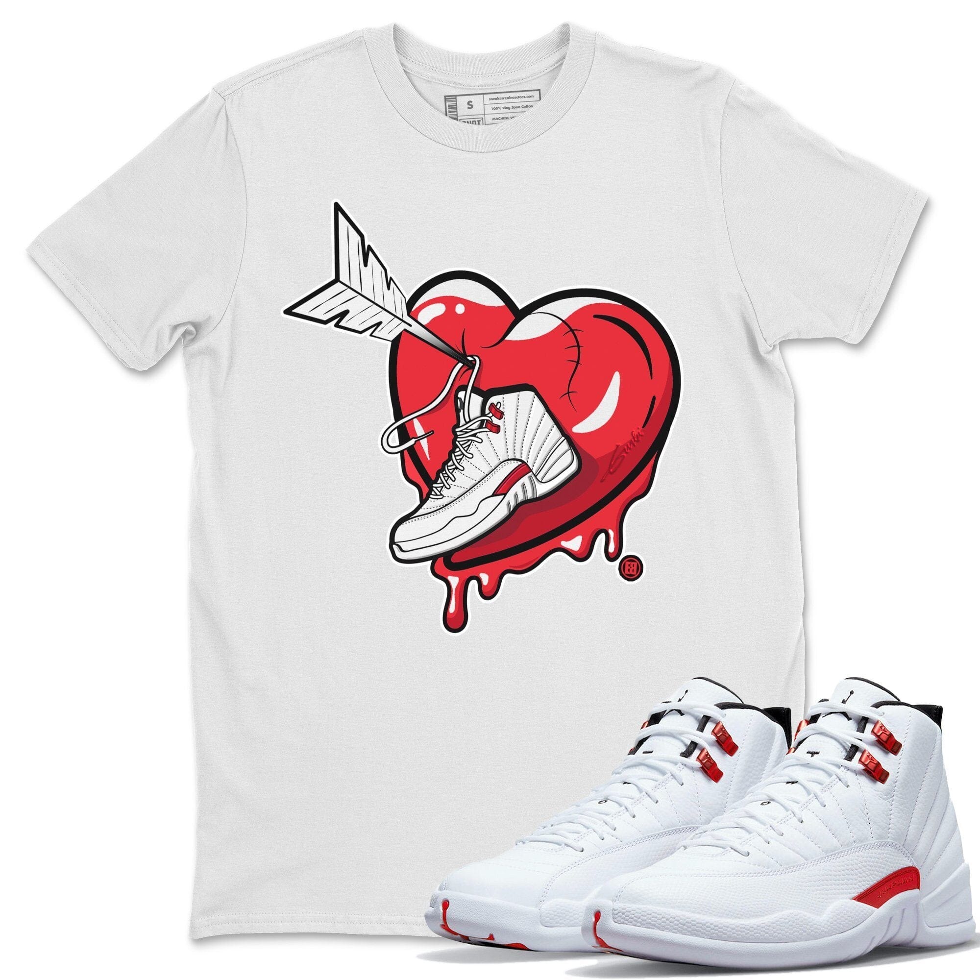 Jordan 12 Twist Shirt To Match Jordans Mad In Love Sneaker Tees Jordan 12 Twist Drip Gear Zone Sneaker Matching Clothing Unisex Shirts