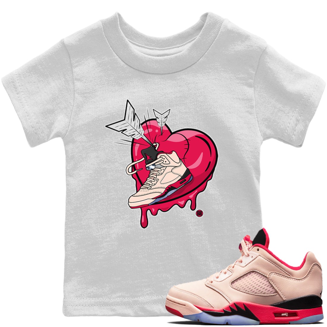 Jordan 5 Girls That Hoop Sneaker Matching T-Shirt Mad In Love Sneaker Tees Jordan 5 Girls That Hoop Sneaker Release Tees Kids Shirts