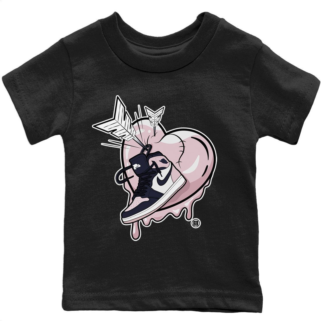 Jordan 1 Atmosphere Sneaker Match Tees Mad In Love Sneaker Tees Jordan 1 Atmosphere Jordan to match sneaker T-Shirt Kids Shirts