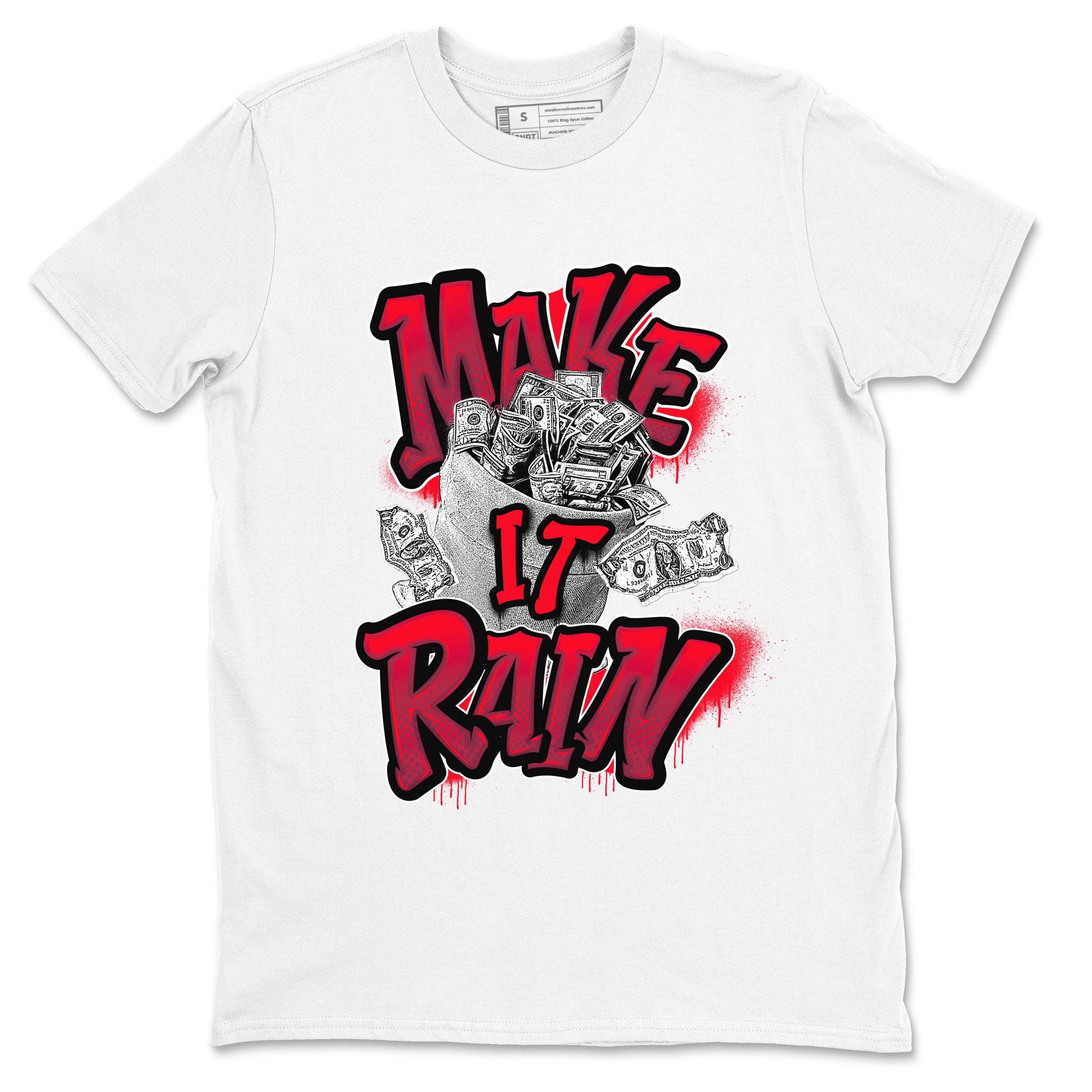 Air Force 1 Layers of Love shirt to match jordans Make It Rain Money sneaker tees af1 Layers of Love Drip Gear Zone unisex cotton White 2 crew neck shirt