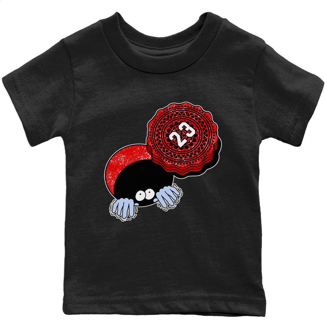 Jordan 6 Red Velvet Cookies Shirt To Match Jordans Manhole Cover Cookie Sneaker Tees Jordan 6 Red Velvet Cookies Drip Gear Zone Sneaker Matching Clothing Kids Shirts
