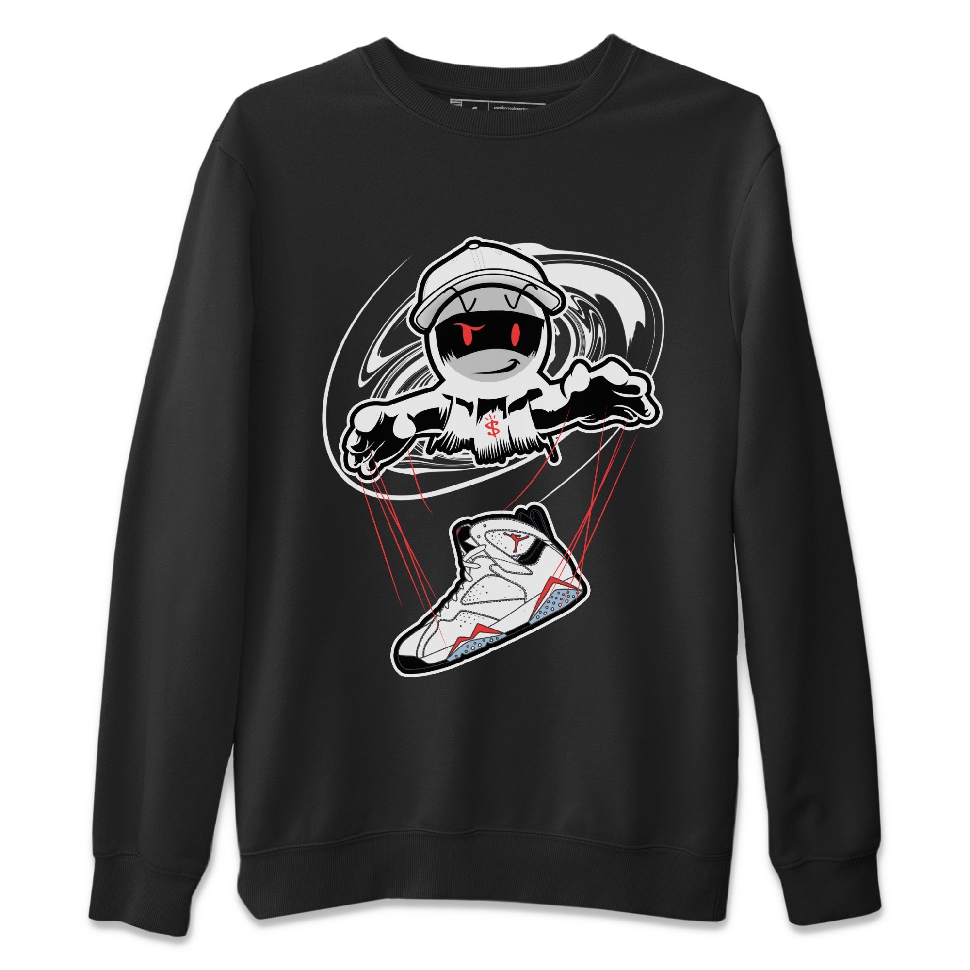 Air Jordan 7 White Infrared shirt to match jordans Marionette Streetwear Sneaker Shirt AJ7 White Infrared Drip Gear Zone Sneaker Matching Clothing Unisex Black 2 T-Shirt