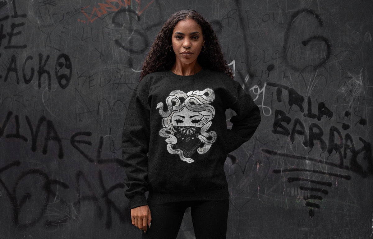 Jordan 1 Neutral Grey Shirt To Match Jordans Medusa Sneaker Tees Jordan 1 Neutral Grey Drip Gear Zone Sneaker Matching Clothing Unisex Shirts