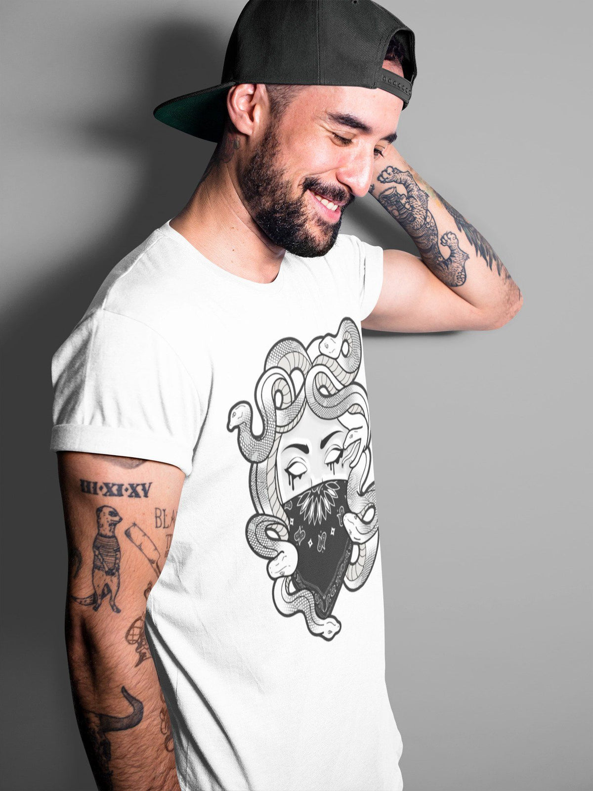 Jordan 1 Neutral Grey Shirt To Match Jordans Medusa Sneaker Tees Jordan 1 Neutral Grey Drip Gear Zone Sneaker Matching Clothing Unisex Shirts