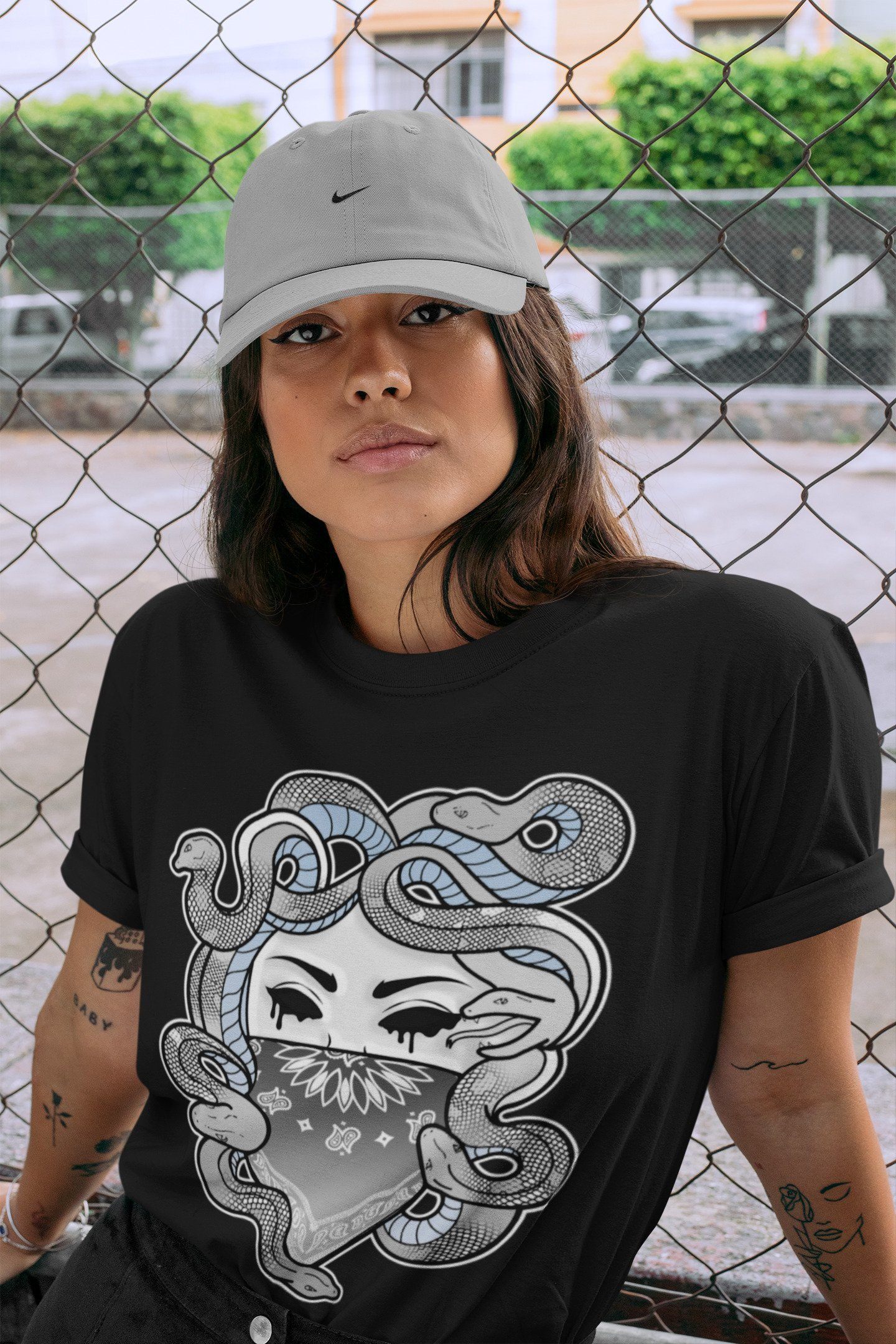 Jordan 11 Cool Grey Shirt To Match Jordans Medusa Sneaker Tees Jordan 11 Cool Grey Drip Gear Zone Sneaker Matching Clothing Unisex Shirts