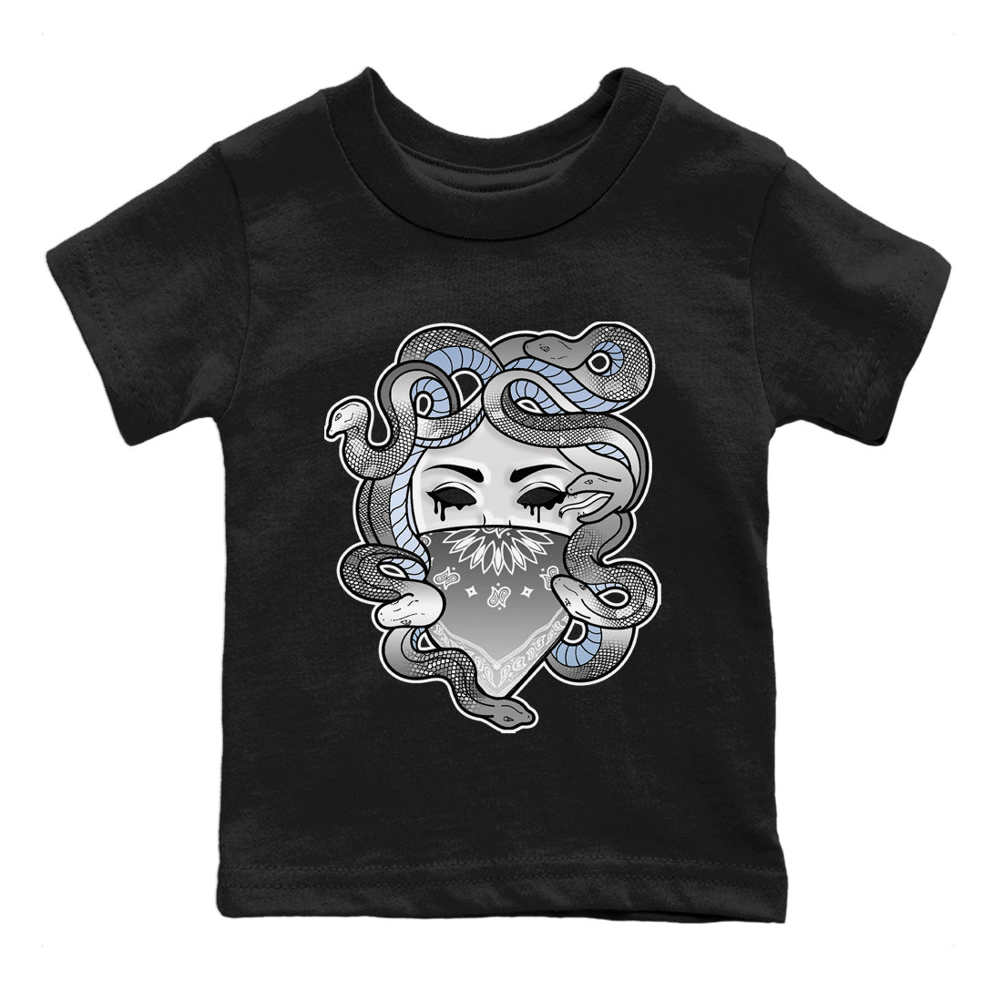 Air Jordan 11 White Cement Medusa Baby and Kids Streetwear Sneaker Shirt Air Jordan 11 Cement Grey Kids Streetwear Sneaker Shirt Washing and Care Tip