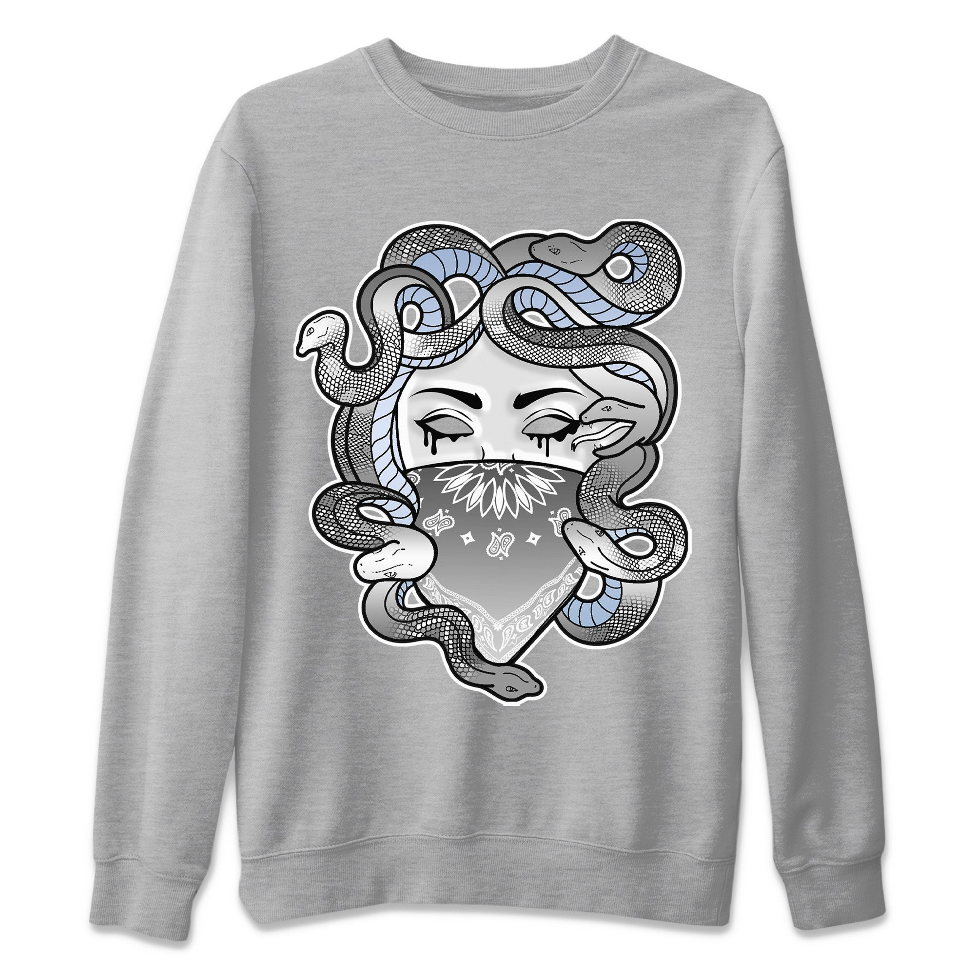 Air Jordan 11 White Cement Sneaker Match Tees Medusa Streetwear Sneaker Shirt Air Jordan 11 Cement Grey Sneaker Release Tees Unisex Shirts Heather Grey 2