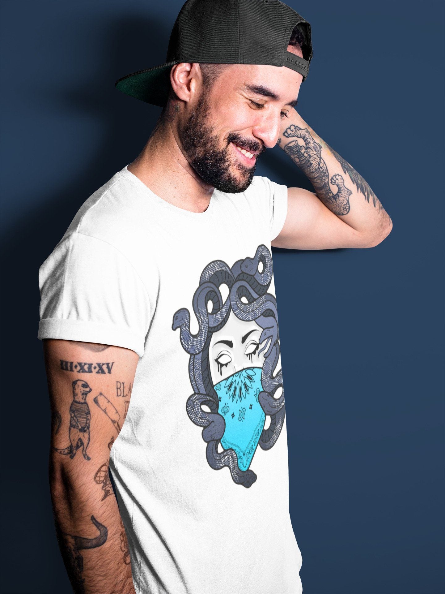 Jordan 13 Obsidian Shirt To Match Jordans Medusa Sneaker Tees Jordan 13 Obsidian Drip Gear Zone Sneaker Matching Clothing Unisex Shirts