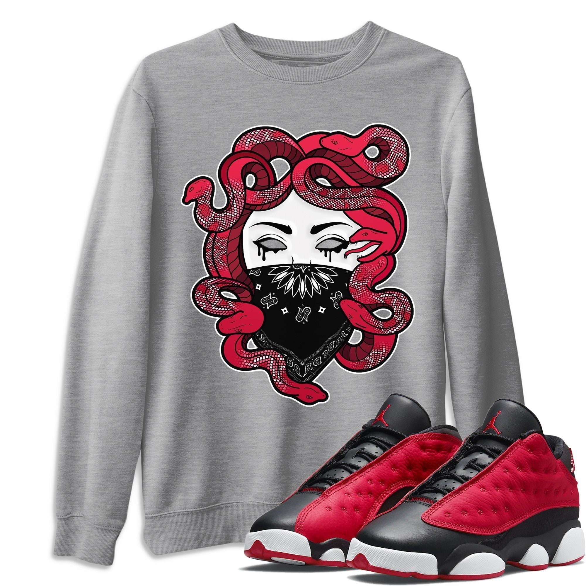 Jordan 13 Very Berry Shirt To Match Jordans Medusa Sneaker Tees Jordan 13 Very Berry Drip Gear Zone Sneaker Matching Clothing Unisex Shirts