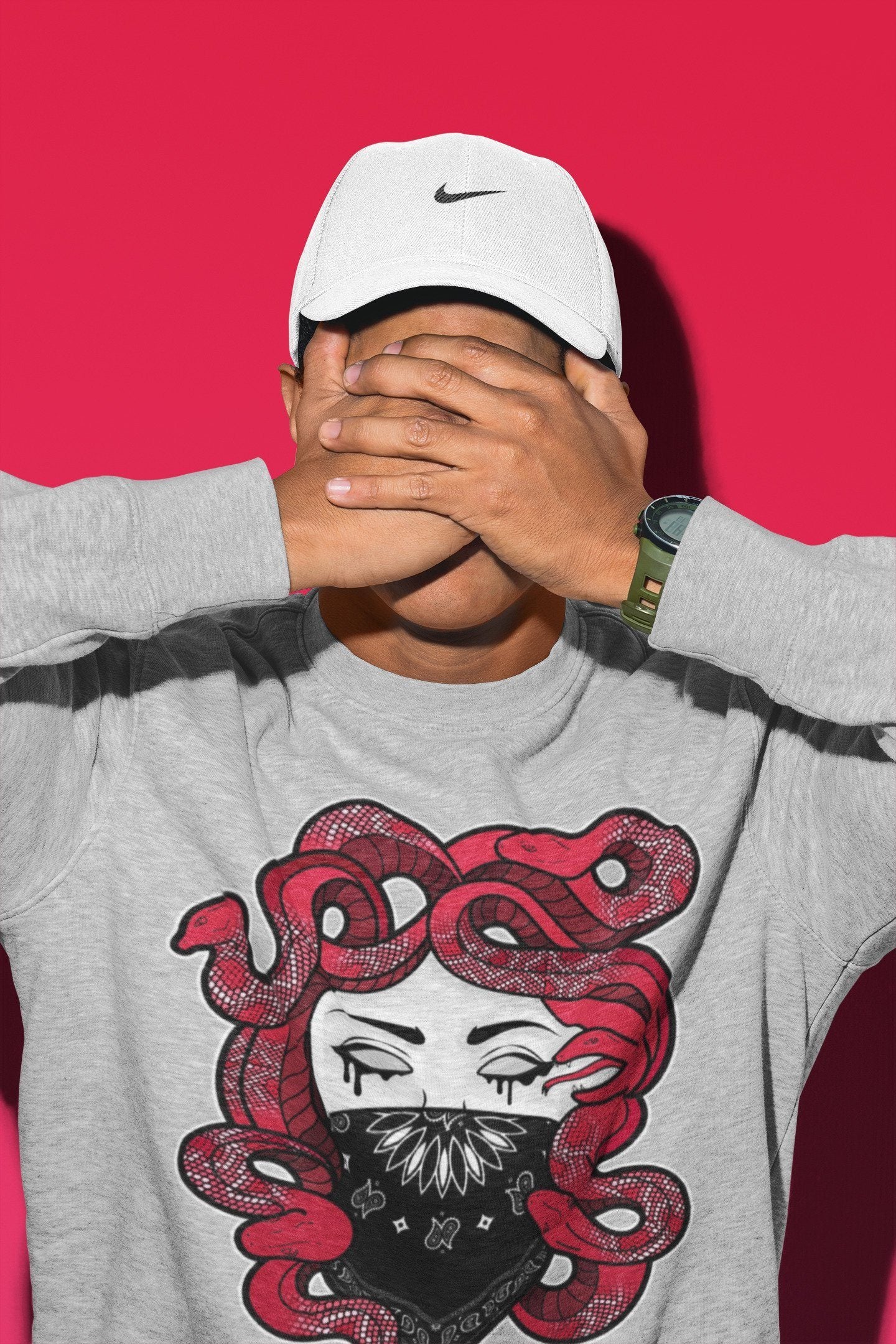 Jordan 13 Very Berry Shirt To Match Jordans Medusa Sneaker Tees Jordan 13 Very Berry Drip Gear Zone Sneaker Matching Clothing Unisex Shirts