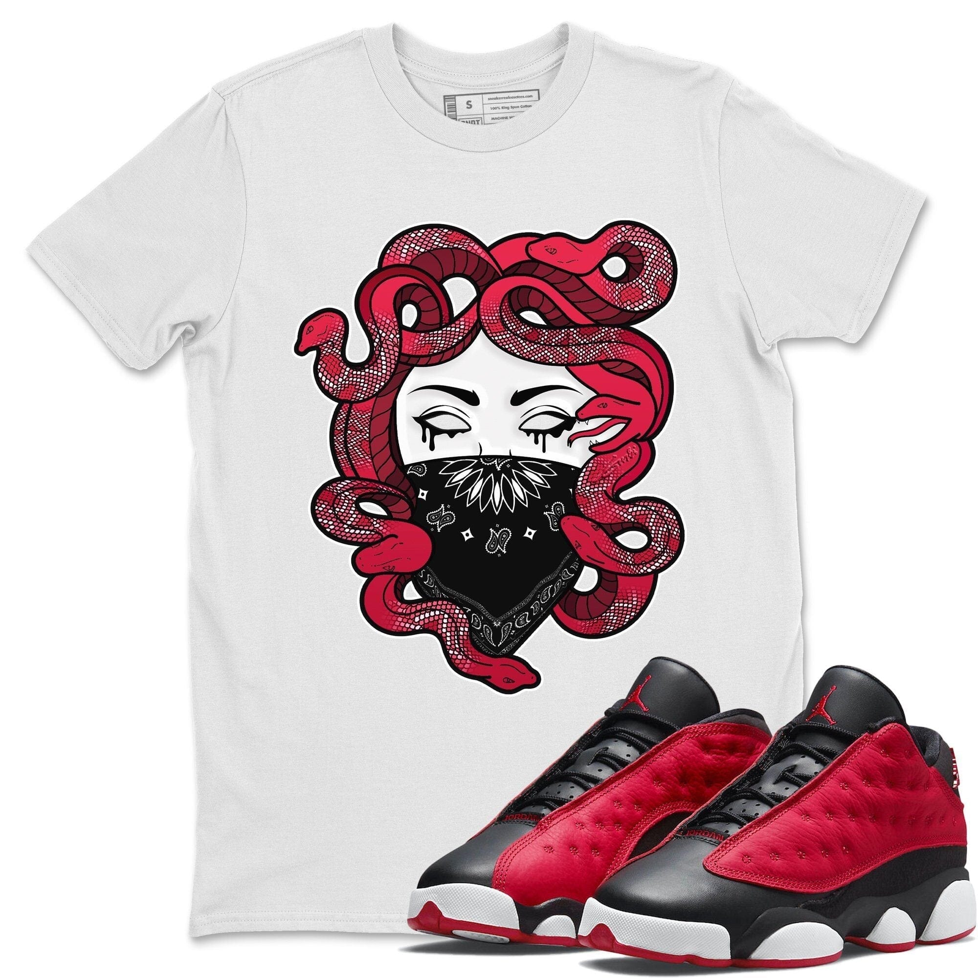 Jordan 13 Very Berry Shirt To Match Jordans Medusa Sneaker Tees Jordan 13 Very Berry Drip Gear Zone Sneaker Matching Clothing Unisex Shirts