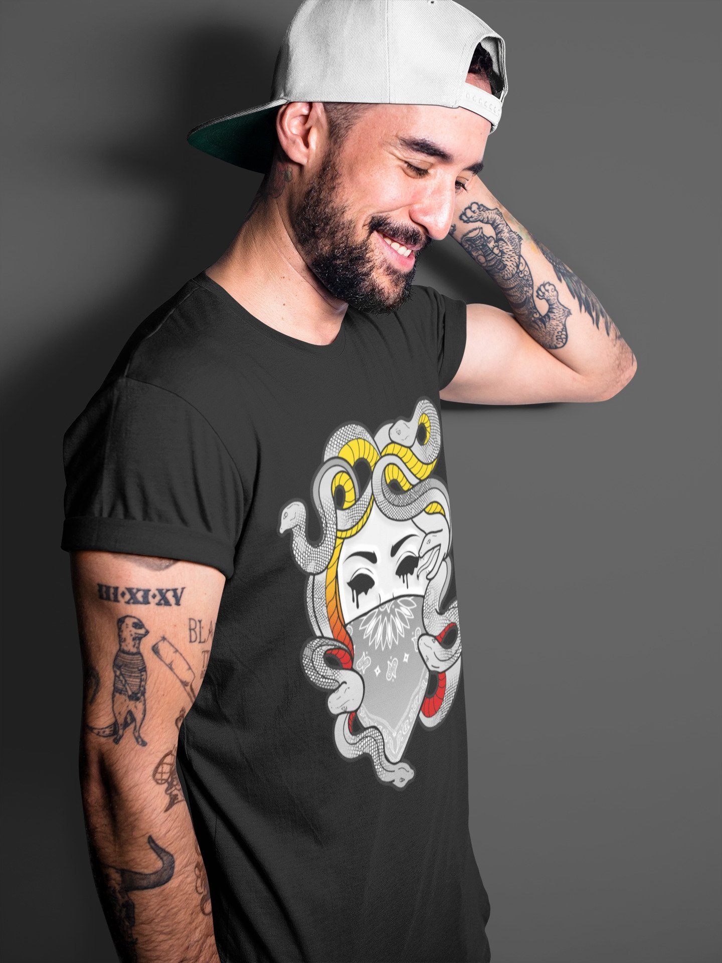 Jordan 3 Cool Grey Shirt To Match Jordans Medusa Sneaker Tees Jordan 3 Cool Grey Drip Gear Zone Sneaker Matching Clothing Unisex Shirts