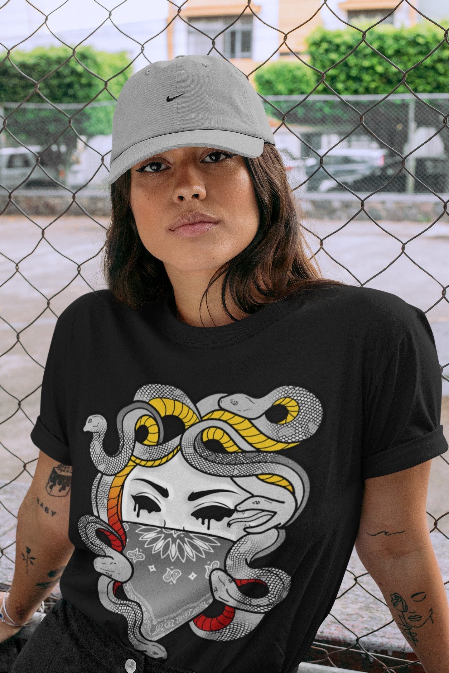 Jordan 3 Cool Grey Shirt To Match Jordans Medusa Sneaker Tees Jordan 3 Cool Grey Drip Gear Zone Sneaker Matching Clothing Unisex Shirts