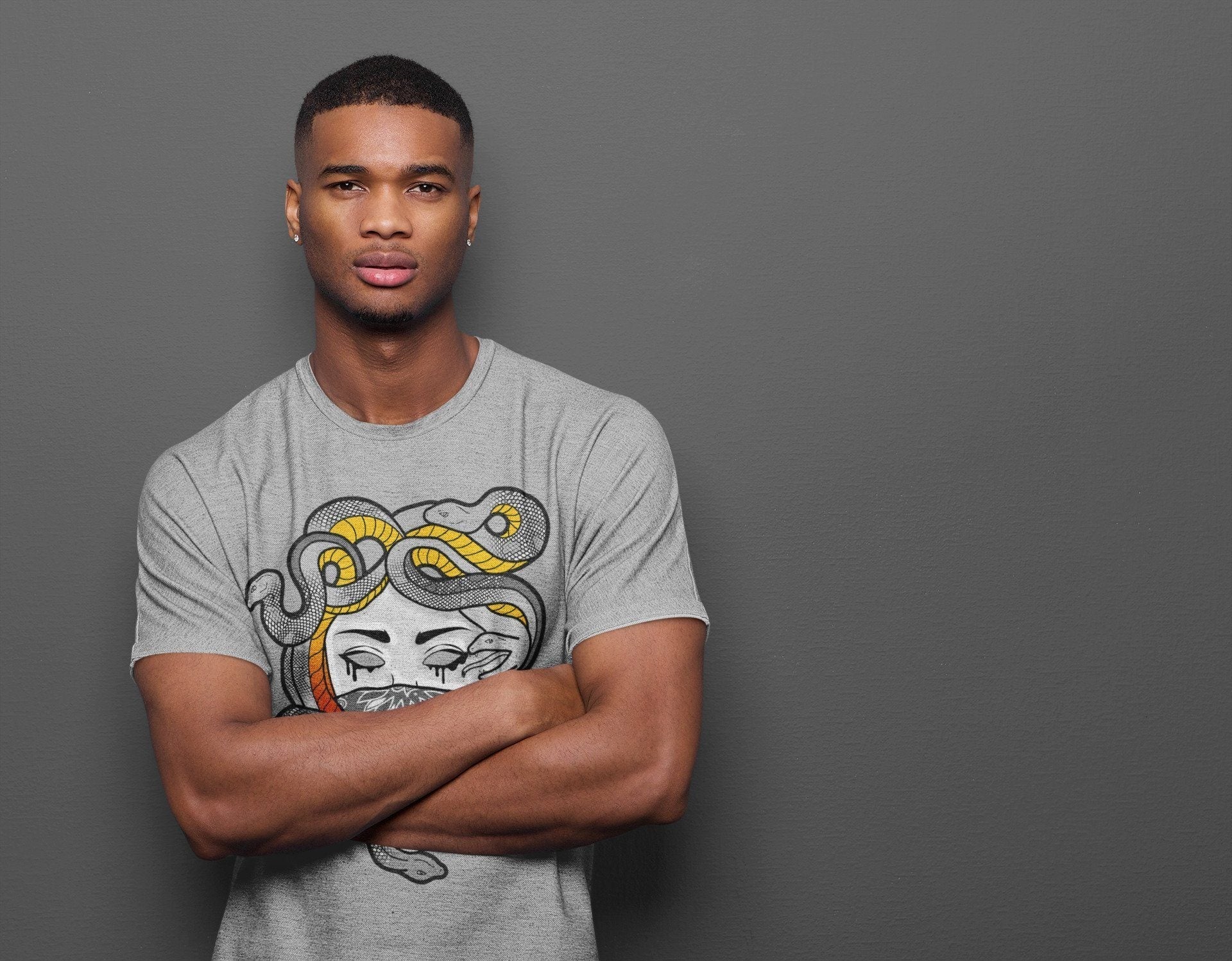 Jordan 3 Cool Grey Shirt To Match Jordans Medusa Sneaker Tees Jordan 3 Cool Grey Drip Gear Zone Sneaker Matching Clothing Unisex Shirts