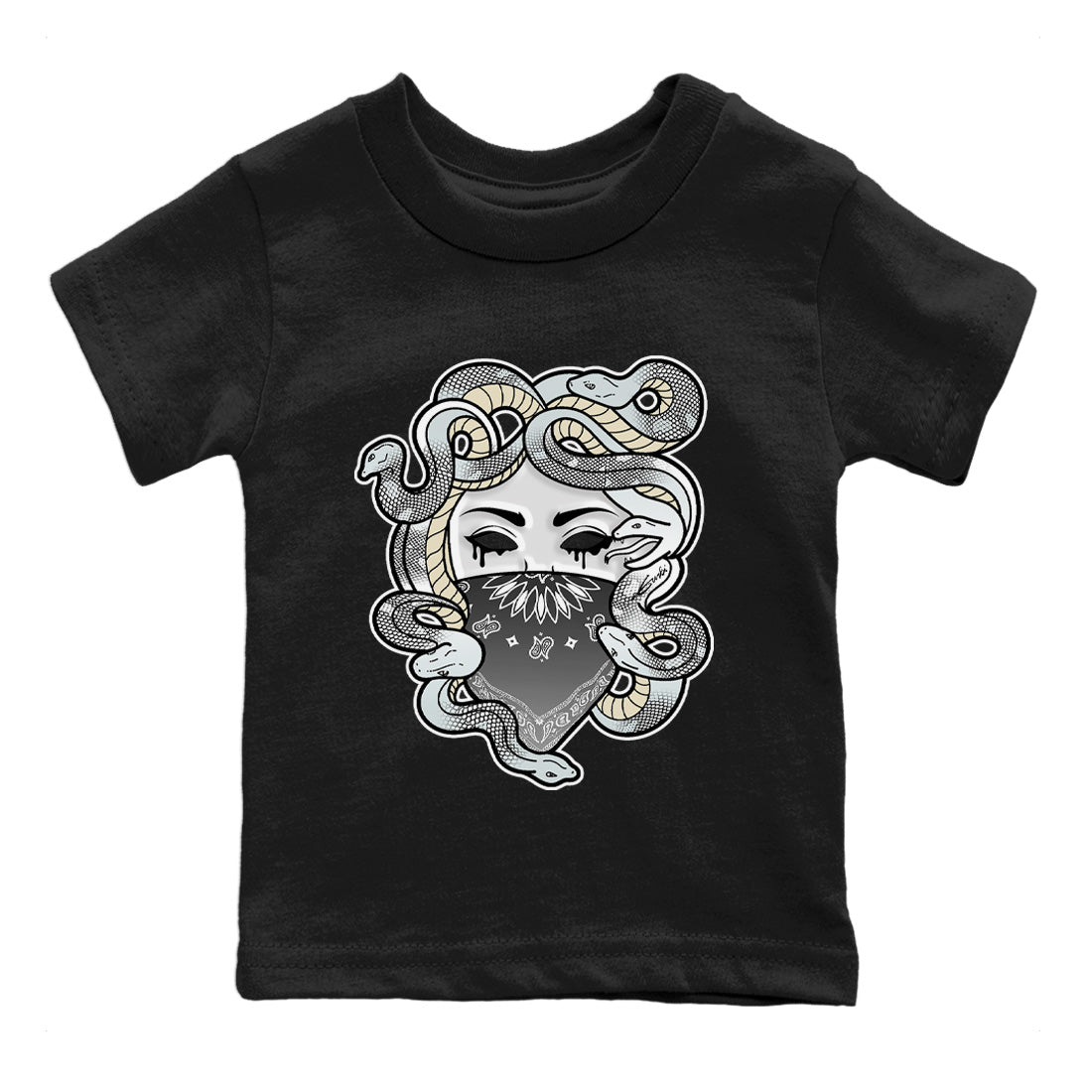 Jordan 4 Craft Sneaker Matching T-Shirt Medusa Sneaker Tees Jordan 4 Craft Sneaker Release Tees Kids Shirts