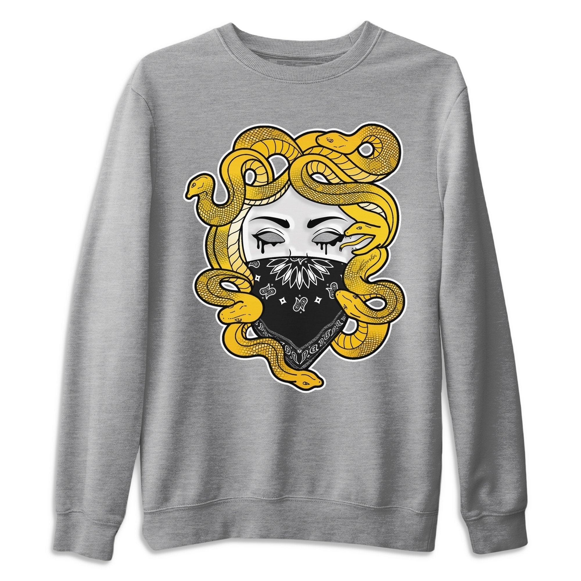 Jordan 4 Lightning Shirt To Match Jordans Medusa Sneaker Tees Jordan 4 Lightning Drip Gear Zone Sneaker Matching Clothing Unisex Shirts