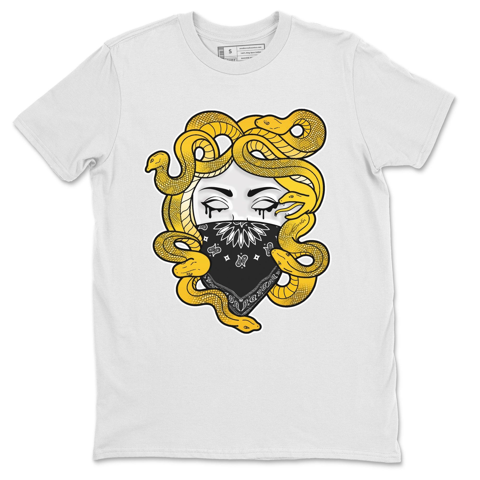 Jordan 4 Lightning Shirt To Match Jordans Medusa Sneaker Tees Jordan 4 Lightning Drip Gear Zone Sneaker Matching Clothing Unisex Shirts