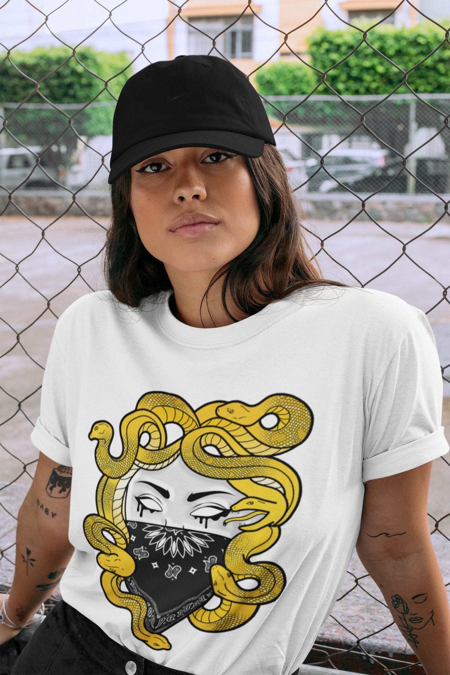 Jordan 4 Lightning Shirt To Match Jordans Medusa Sneaker Tees Jordan 4 Lightning Drip Gear Zone Sneaker Matching Clothing Unisex Shirts