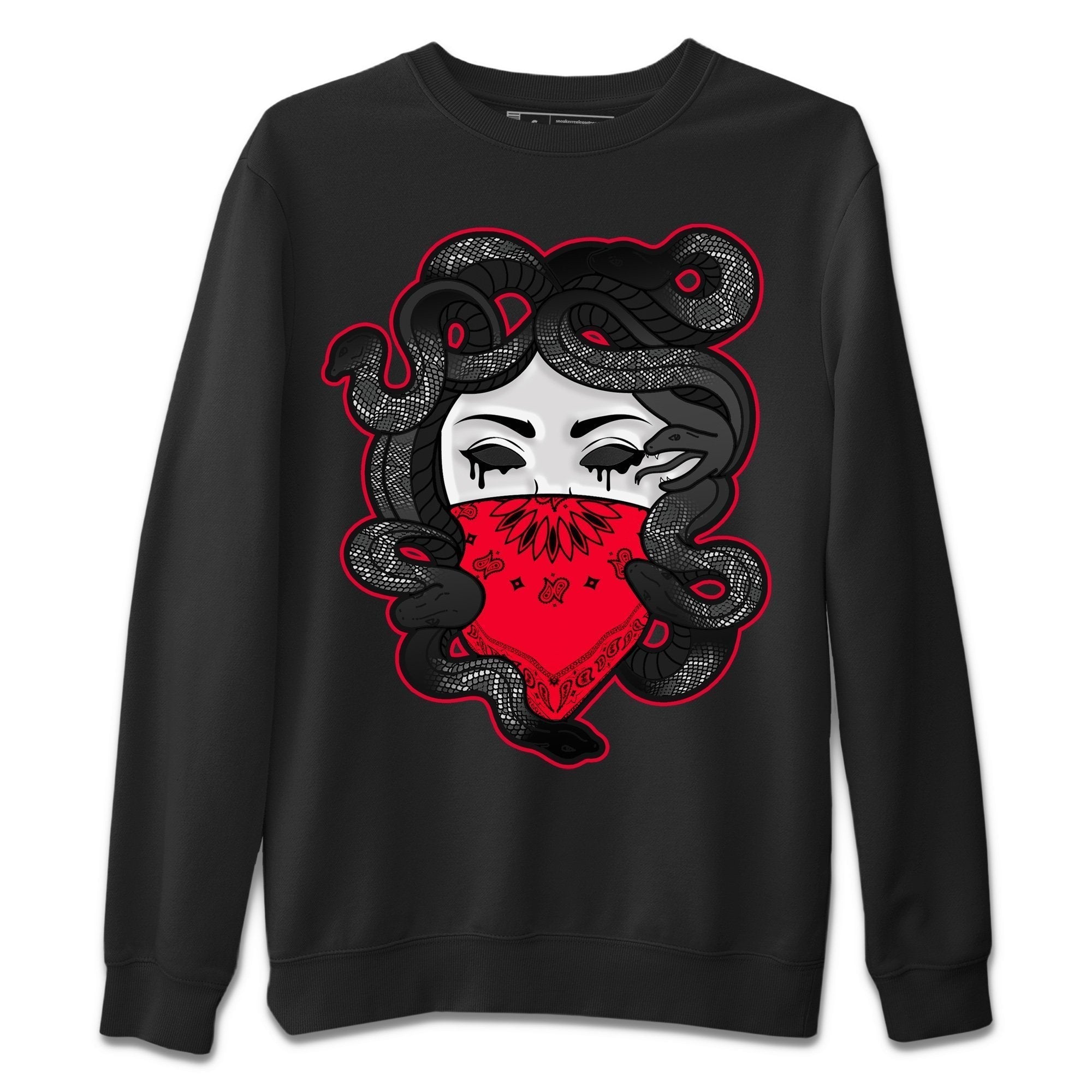 Jordan 4 Red Thunder Shirt To Match Jordans Medusa Sneaker Tees Jordan 4 Red Thunder Drip Gear Zone Sneaker Matching Clothing Unisex Shirts