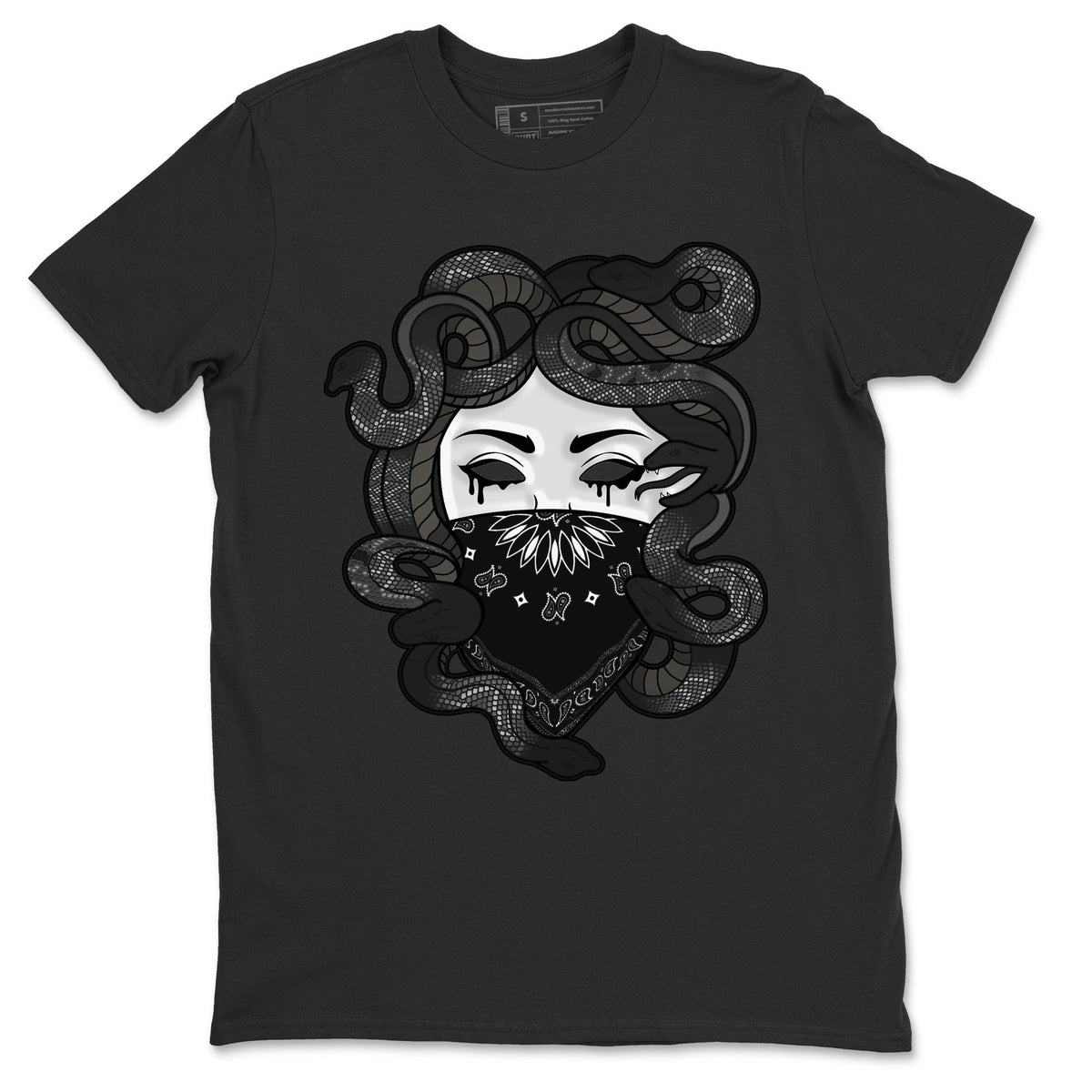 Jordan 5 Anthracite Shirt To Match Jordans Medusa Sneaker Tees Jordan 5 Anthracite Drip Gear Zone Sneaker Matching Clothing Unisex Shirts
