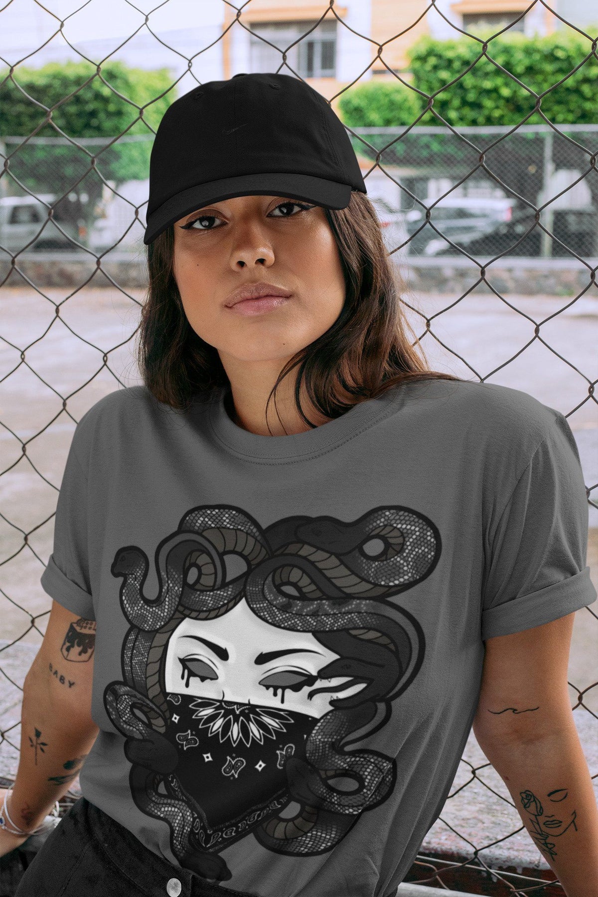 Jordan 5 Anthracite Shirt To Match Jordans Medusa Sneaker Tees Jordan 5 Anthracite Drip Gear Zone Sneaker Matching Clothing Unisex Shirts
