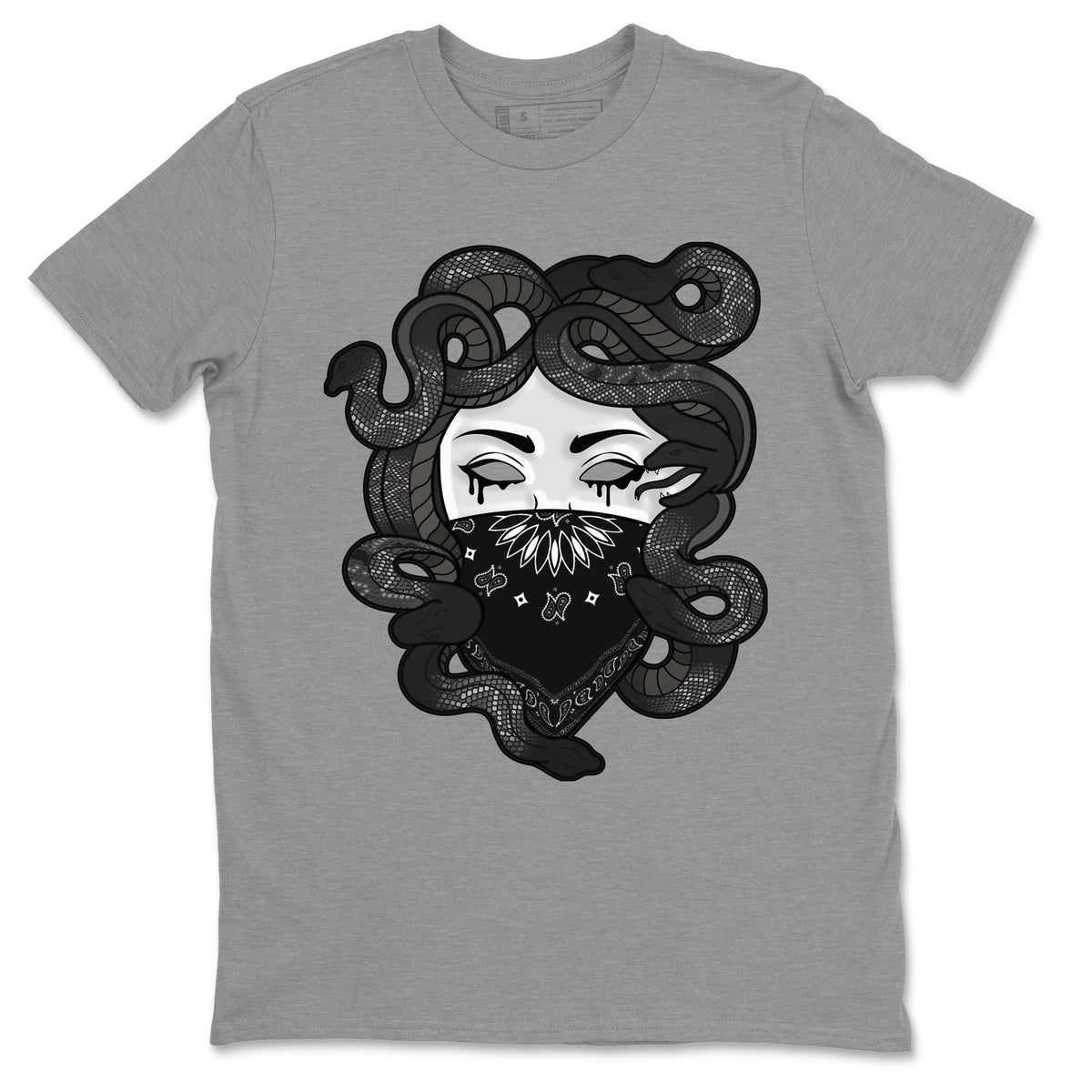 Jordan 5 Anthracite Shirt To Match Jordans Medusa Sneaker Tees Jordan 5 Anthracite Drip Gear Zone Sneaker Matching Clothing Unisex Shirts