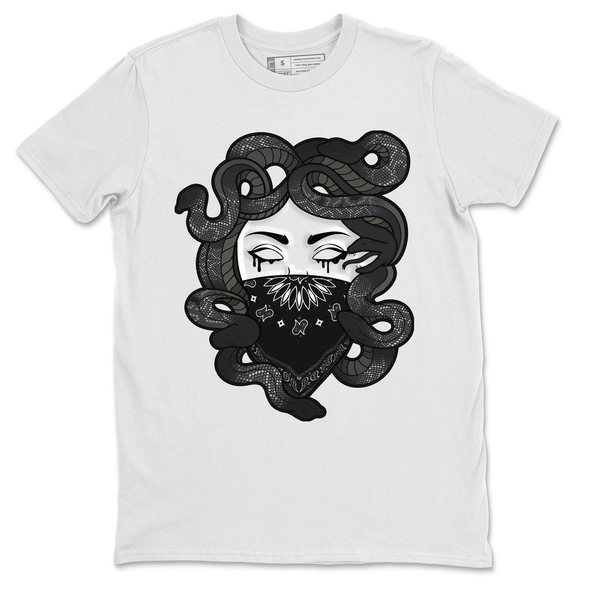 Jordan 5 Anthracite Shirt To Match Jordans Medusa Sneaker Tees Jordan 5 Anthracite Drip Gear Zone Sneaker Matching Clothing Unisex Shirts