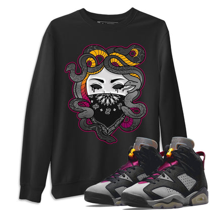 Jordan 6 Bordeaux Shirt To Match Jordans Medusa Sneaker Tees Jordan 6 Bordeaux Drip Gear Zone Sneaker Matching Clothing Unisex Shirts