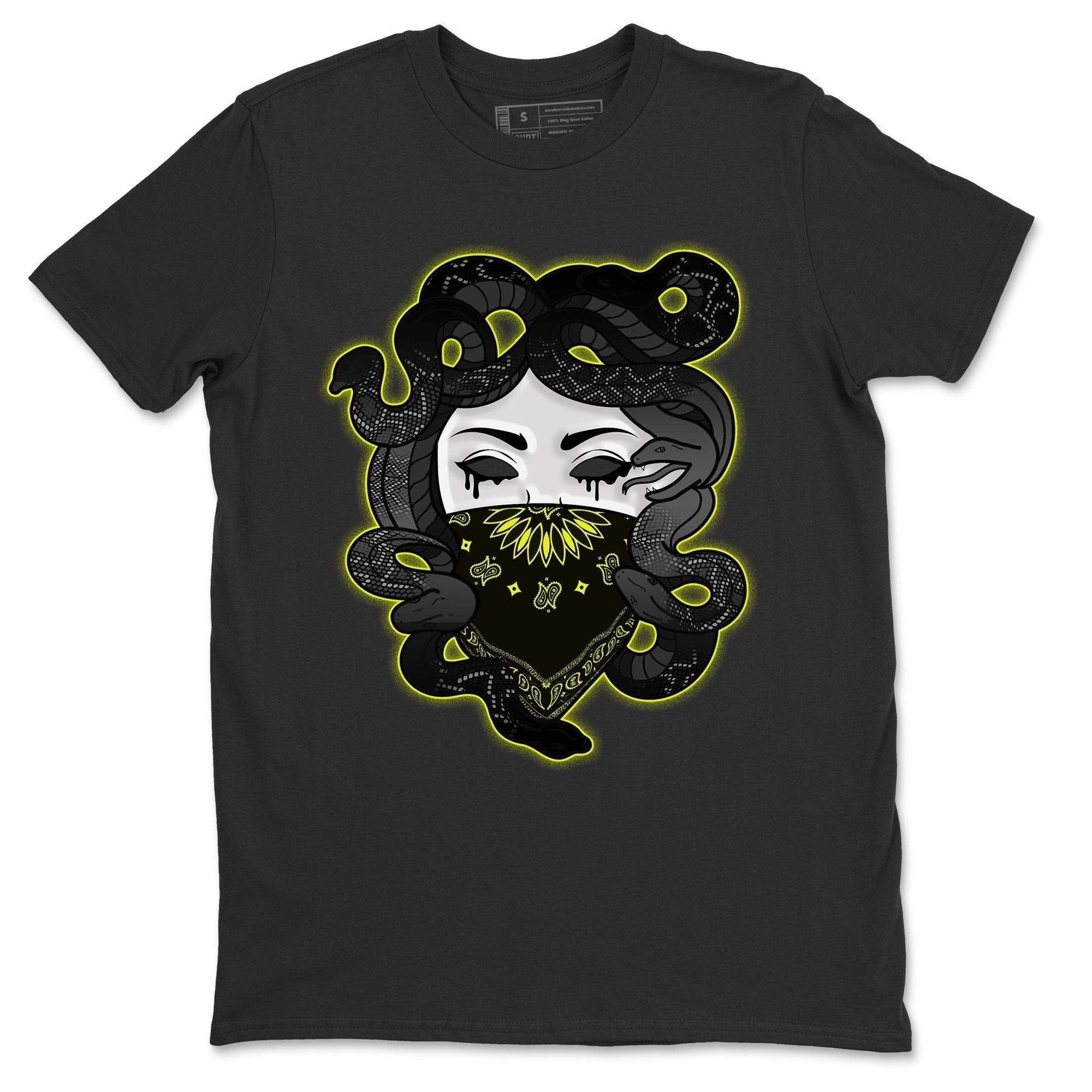 Jordan 6 Electric Green Shirt To Match Jordans Medusa Sneaker Tees Jordan 6 Electric Green Drip Gear Zone Sneaker Matching Clothing Unisex Shirts