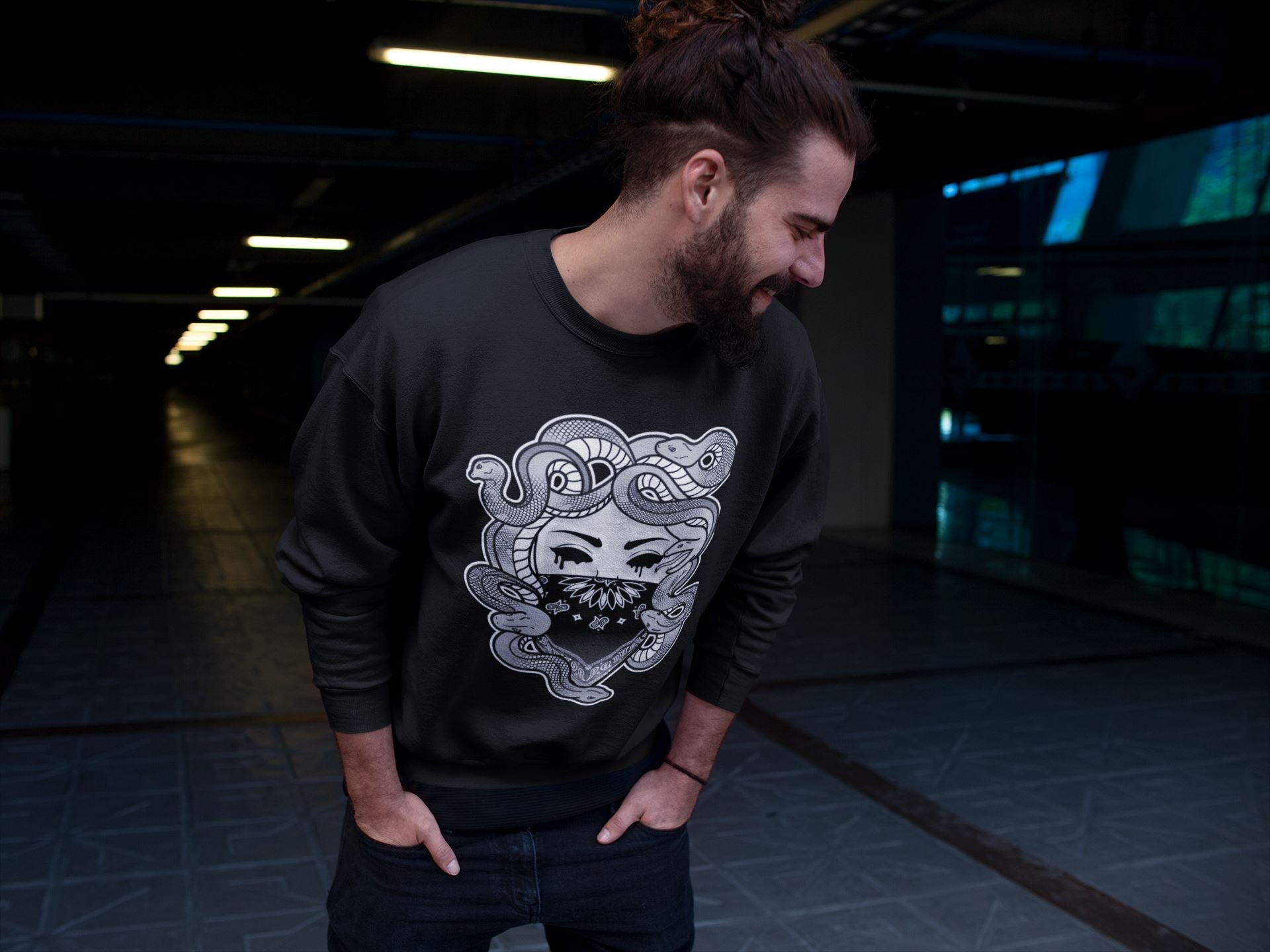Jordan 1 Light Smoke Grey Sneaker Matching T-Shirt Medusa Sneaker Tees Jordan 1 Light Smoke Grey Sneaker Release Tees Crew Neck Tees