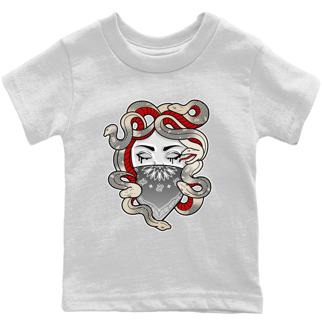 Jordan 3 Muslin Sneaker Matching T-Shirt Medusa Sneaker Tees Jordan 3 Muslin Sneaker Release Tees Kids Shirts