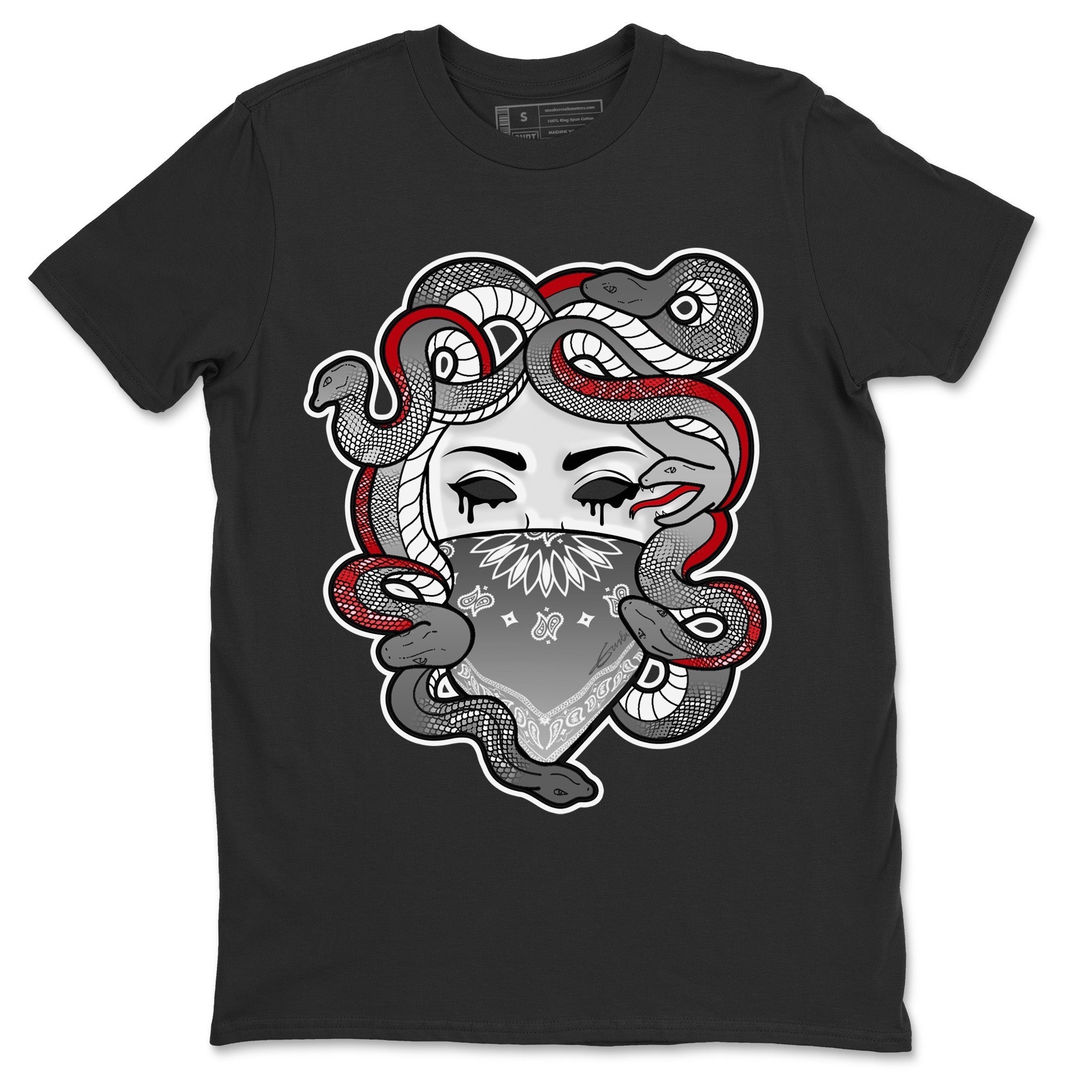 Jordan 9 Fire Red Shirt To Match Jordans Medusa Sneaker Tees Jordan 9 Fire Red Drip Gear Zone Sneaker Matching Clothing Unisex Shirts